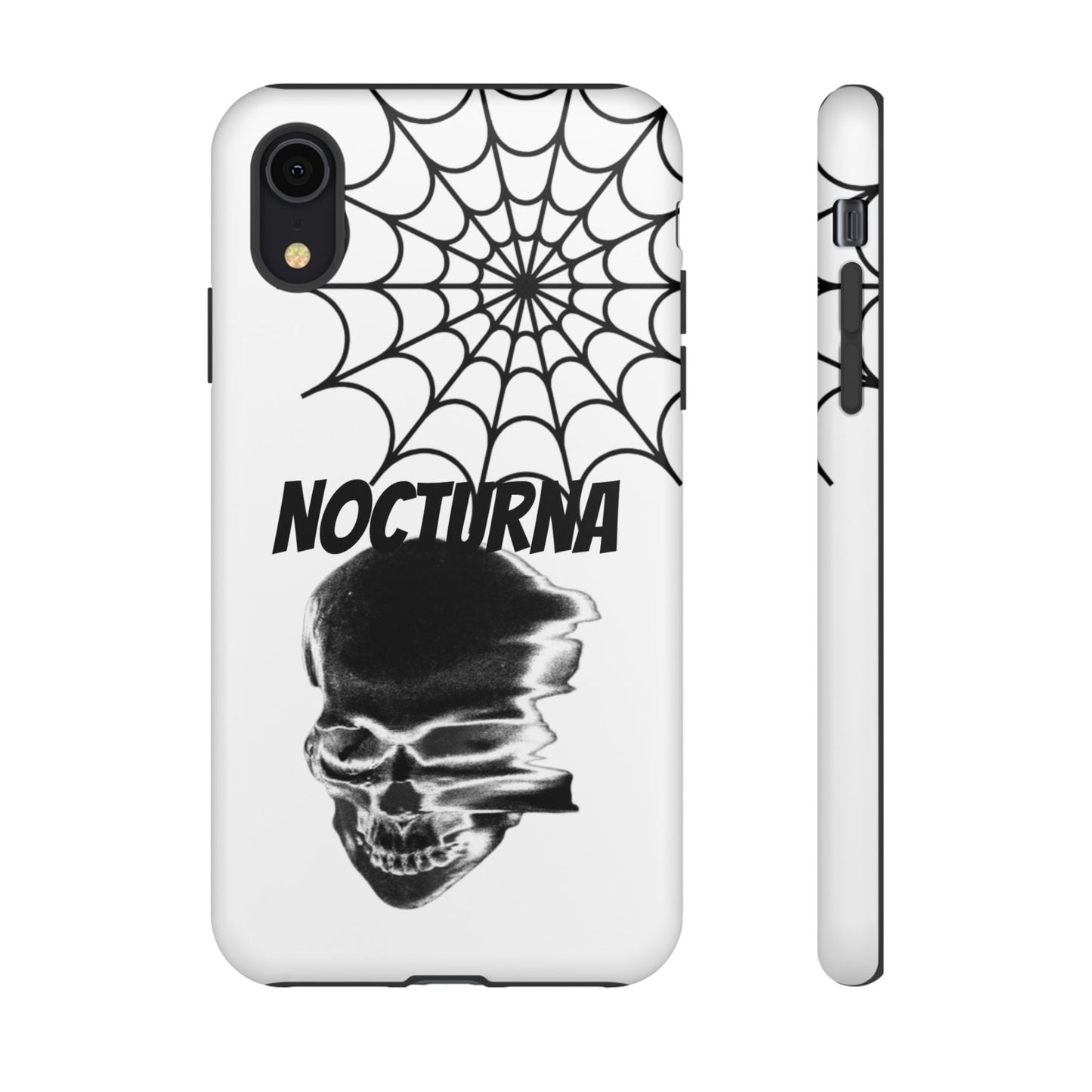 Nocturna Skull Phone Case - Tough & Edgy Design for Gothic Style