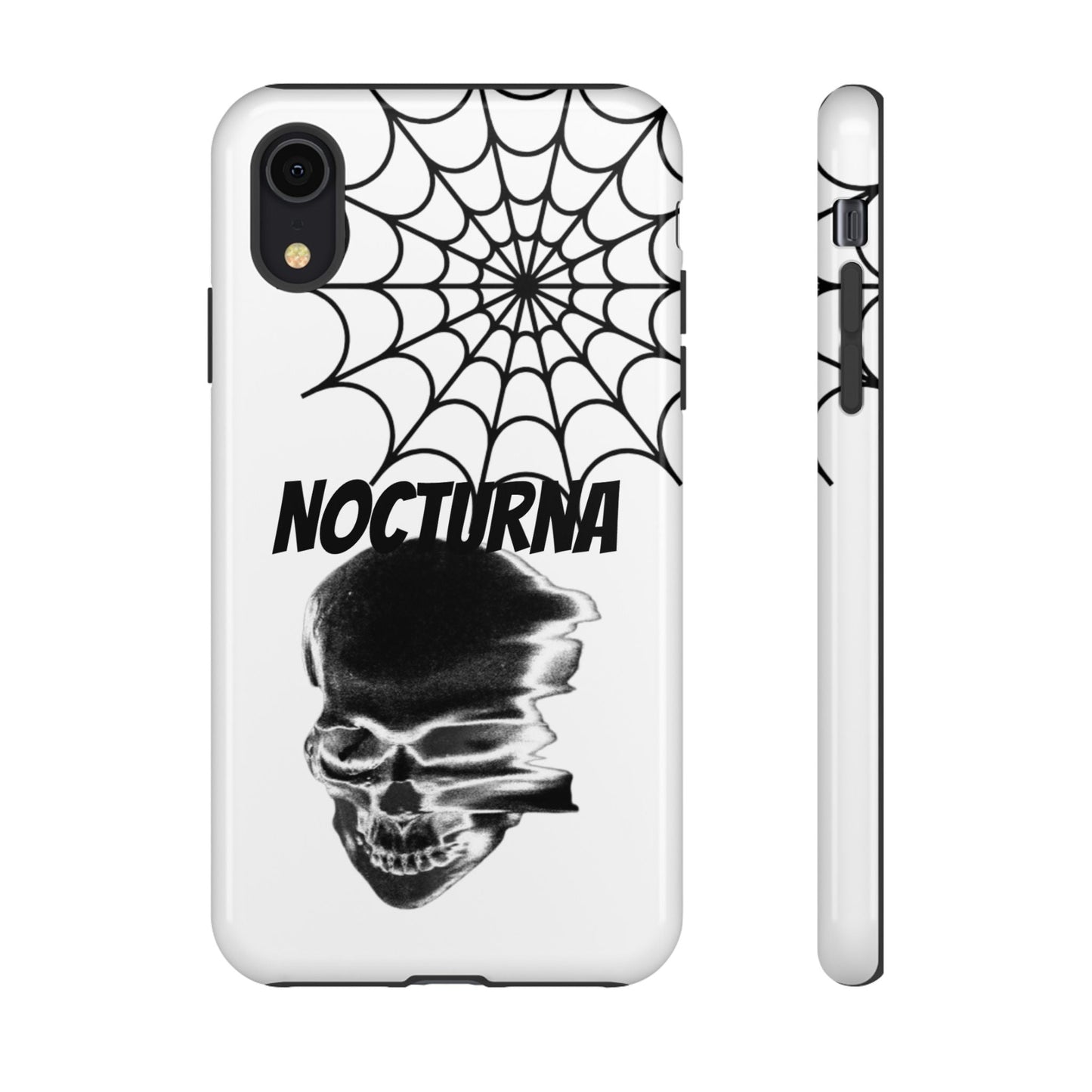Nocturna Skull Phone Case - Tough & Edgy Design for Gothic Style
