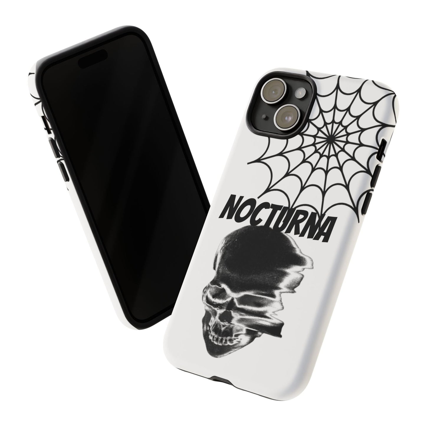 Nocturna Skull Phone Case - Tough & Edgy Design for Gothic Style