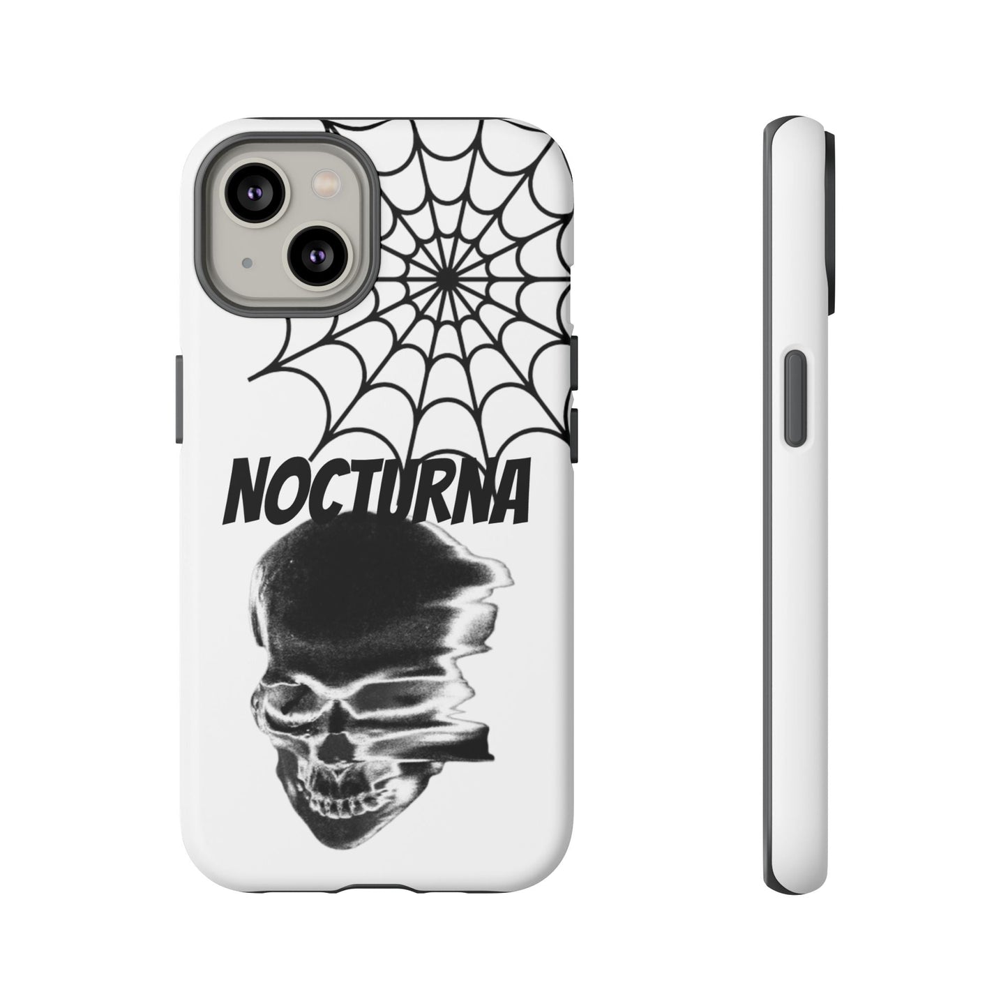 Nocturna Skull Phone Case - Tough & Edgy Design for Gothic Style