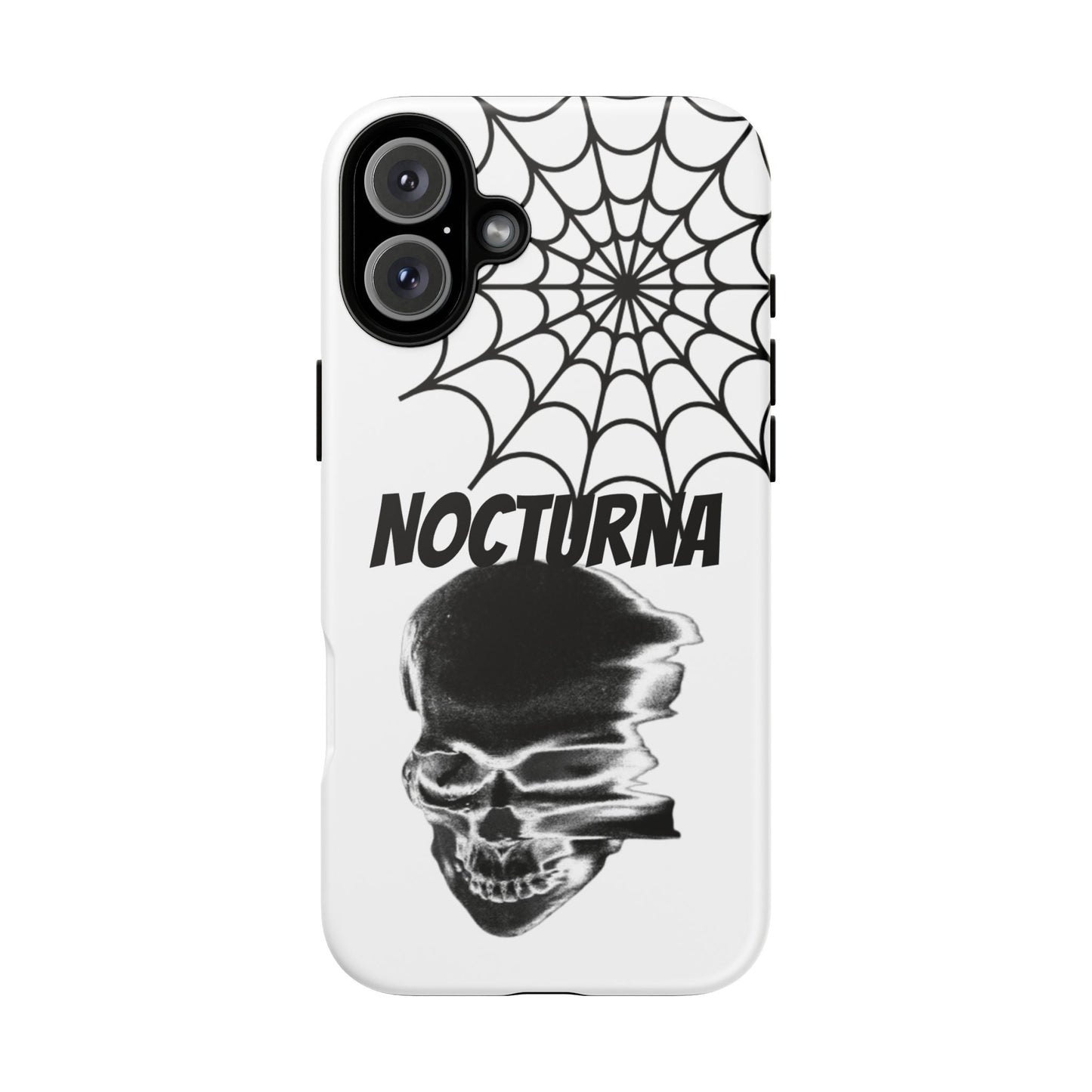 Nocturna Skull Phone Case - Tough & Edgy Design for Gothic Style