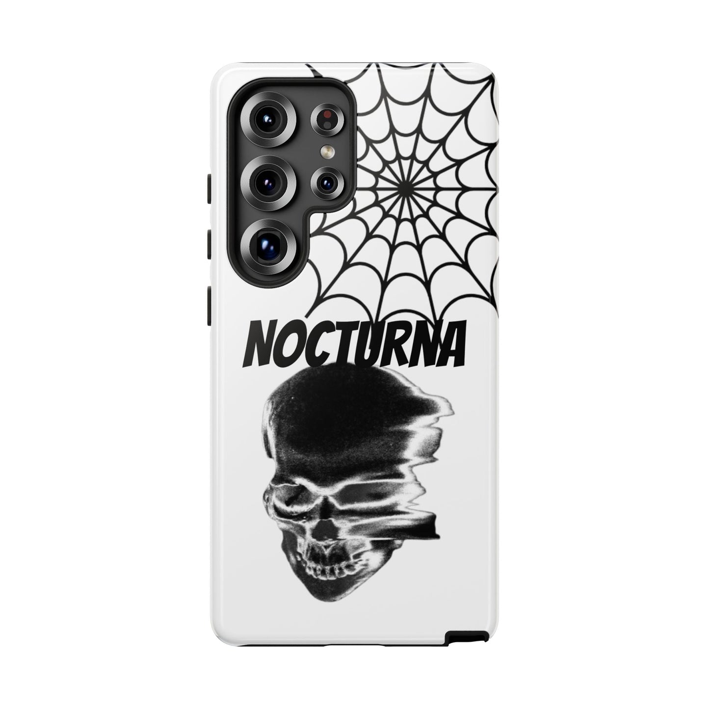 Nocturna Skull Phone Case - Tough & Edgy Design for Gothic Style