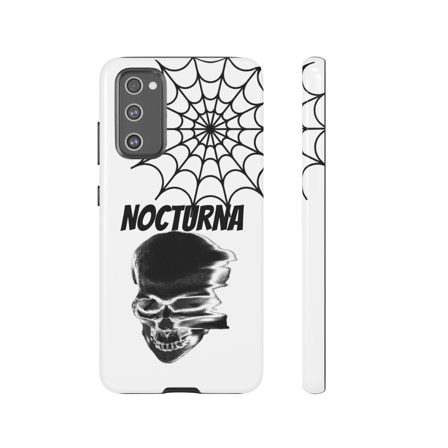 Nocturna Skull Phone Case - Tough & Edgy Design for Gothic Style