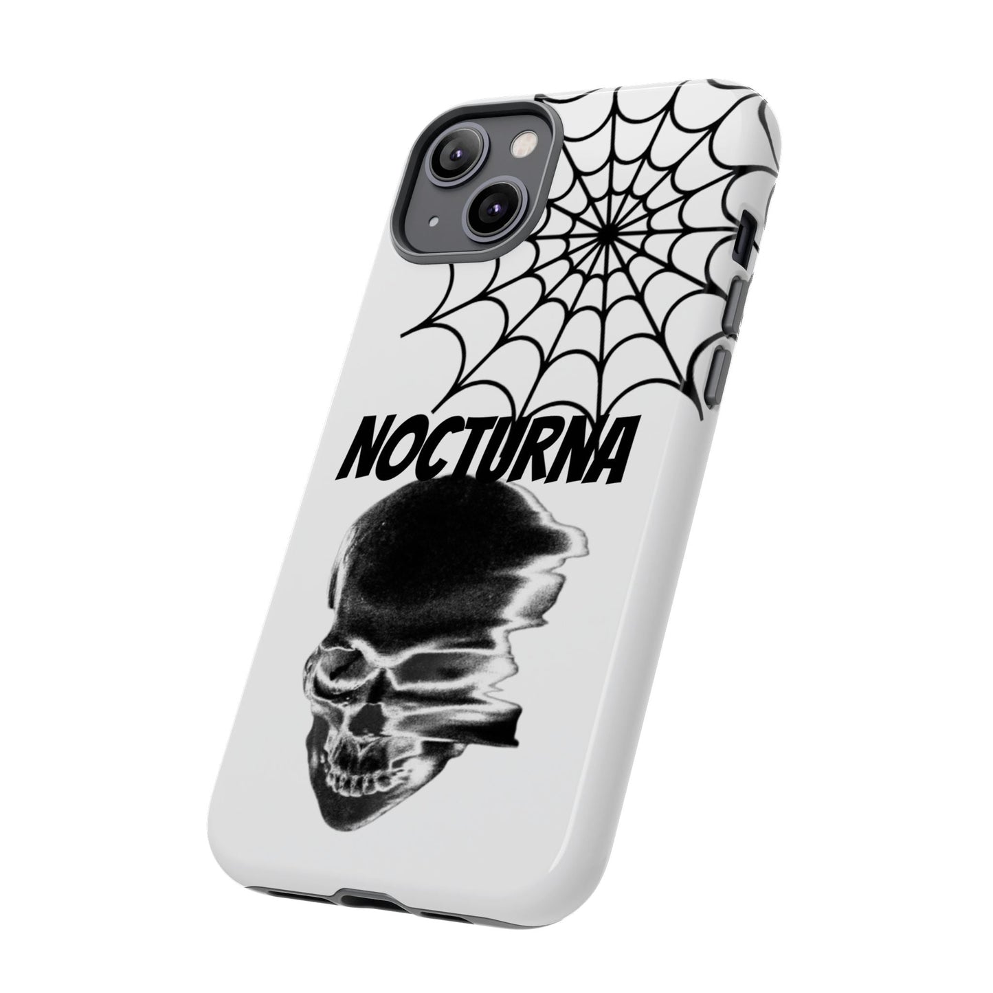 Nocturna Skull Phone Case - Tough & Edgy Design for Gothic Style