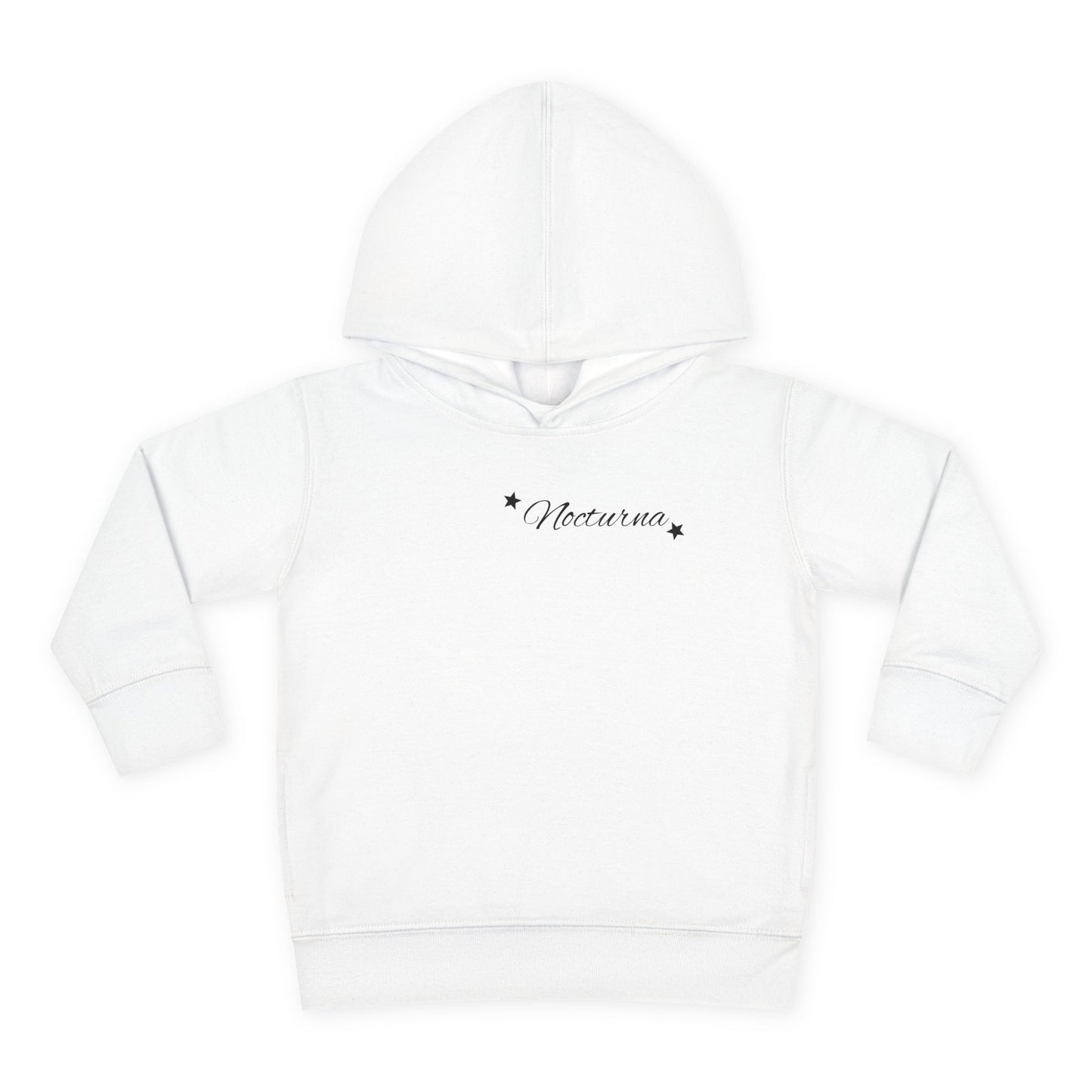 Nocturna Toddler Pullover Fleece Hoodie - Cozy Bat Themed Kids Wear