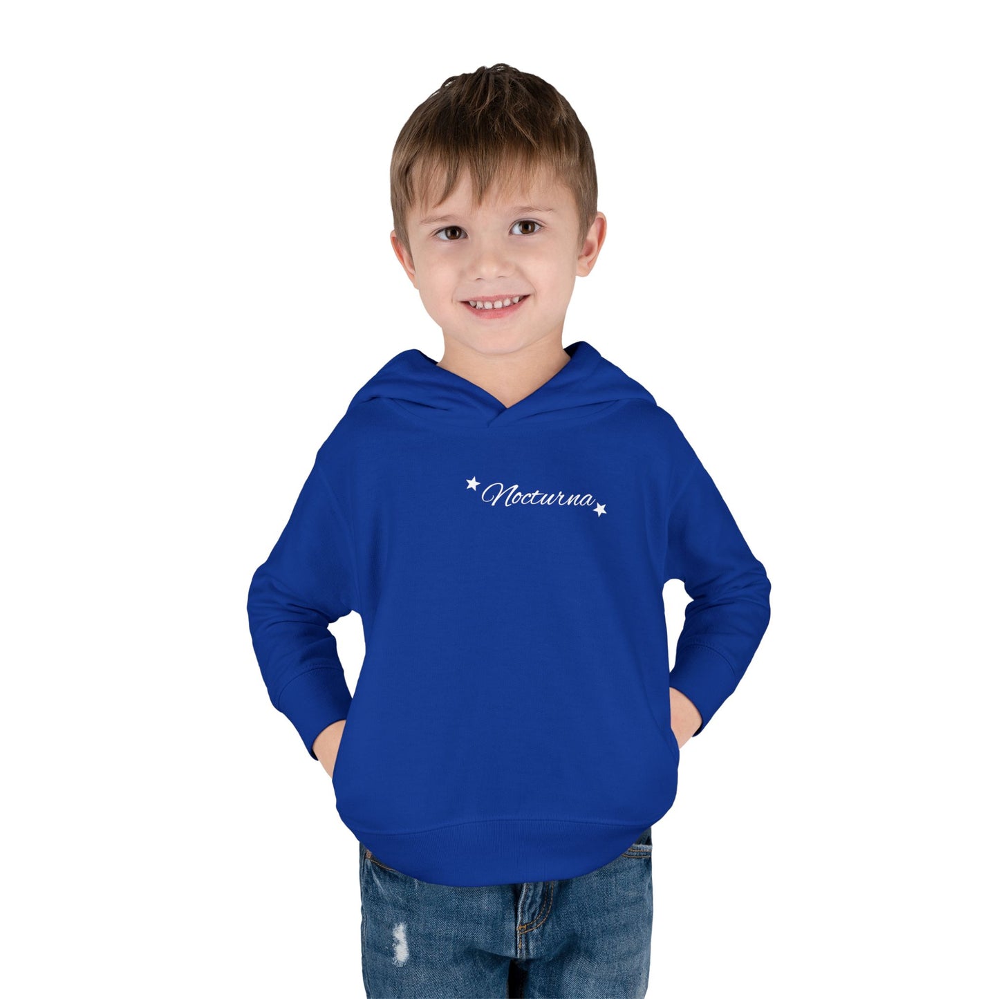 Nocturna Toddler Pullover Fleece Hoodie - Cozy Bat Themed Kids Wear