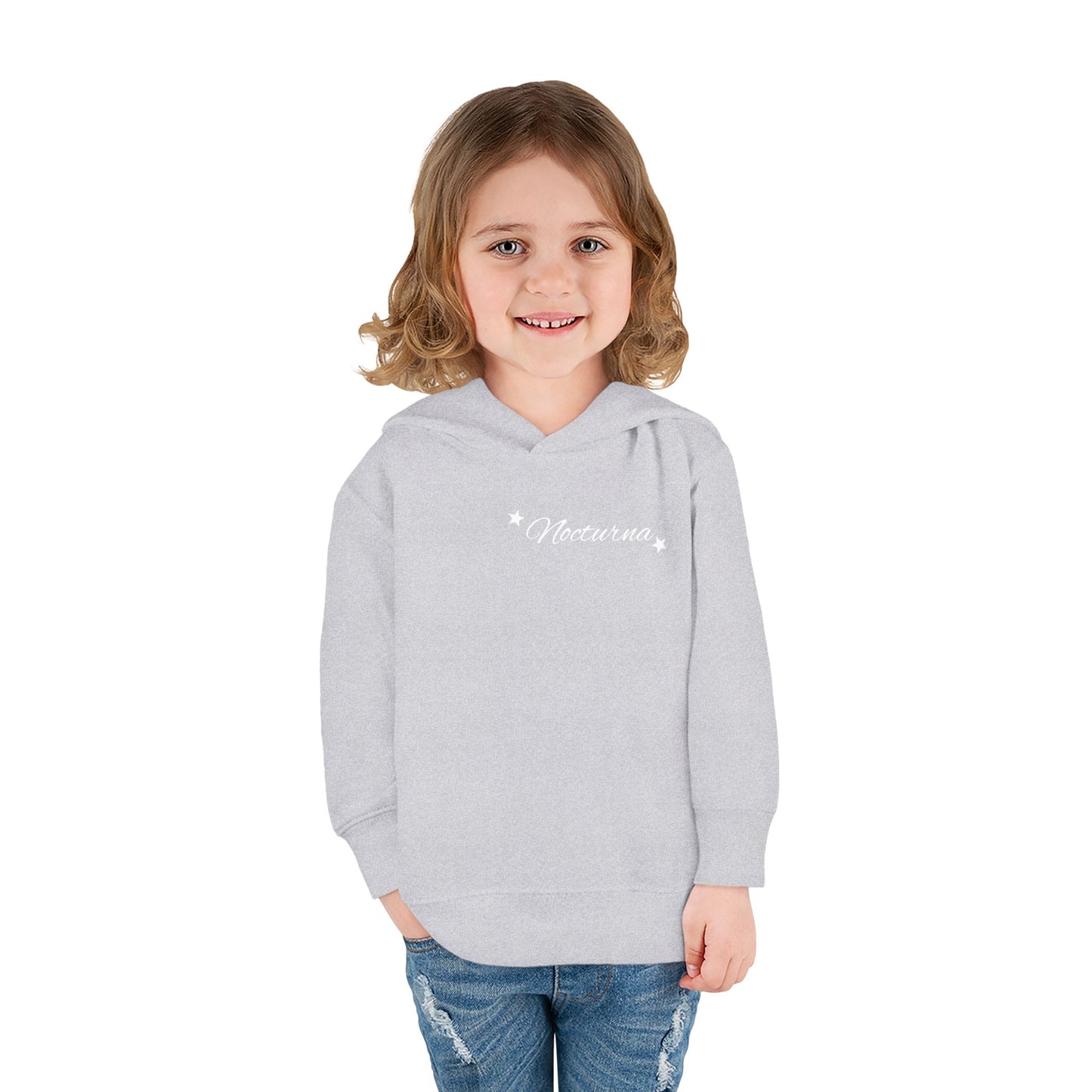 Nocturna Toddler Pullover Fleece Hoodie - Cozy Bat Themed Kids Wear