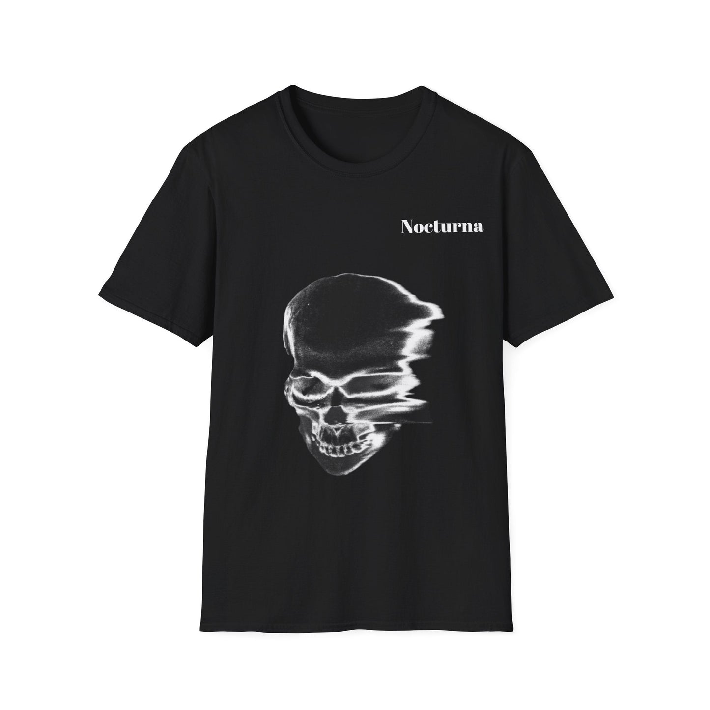 Nocturna Graphic T-Shirt for Trendsetters - Edgy Skull Design