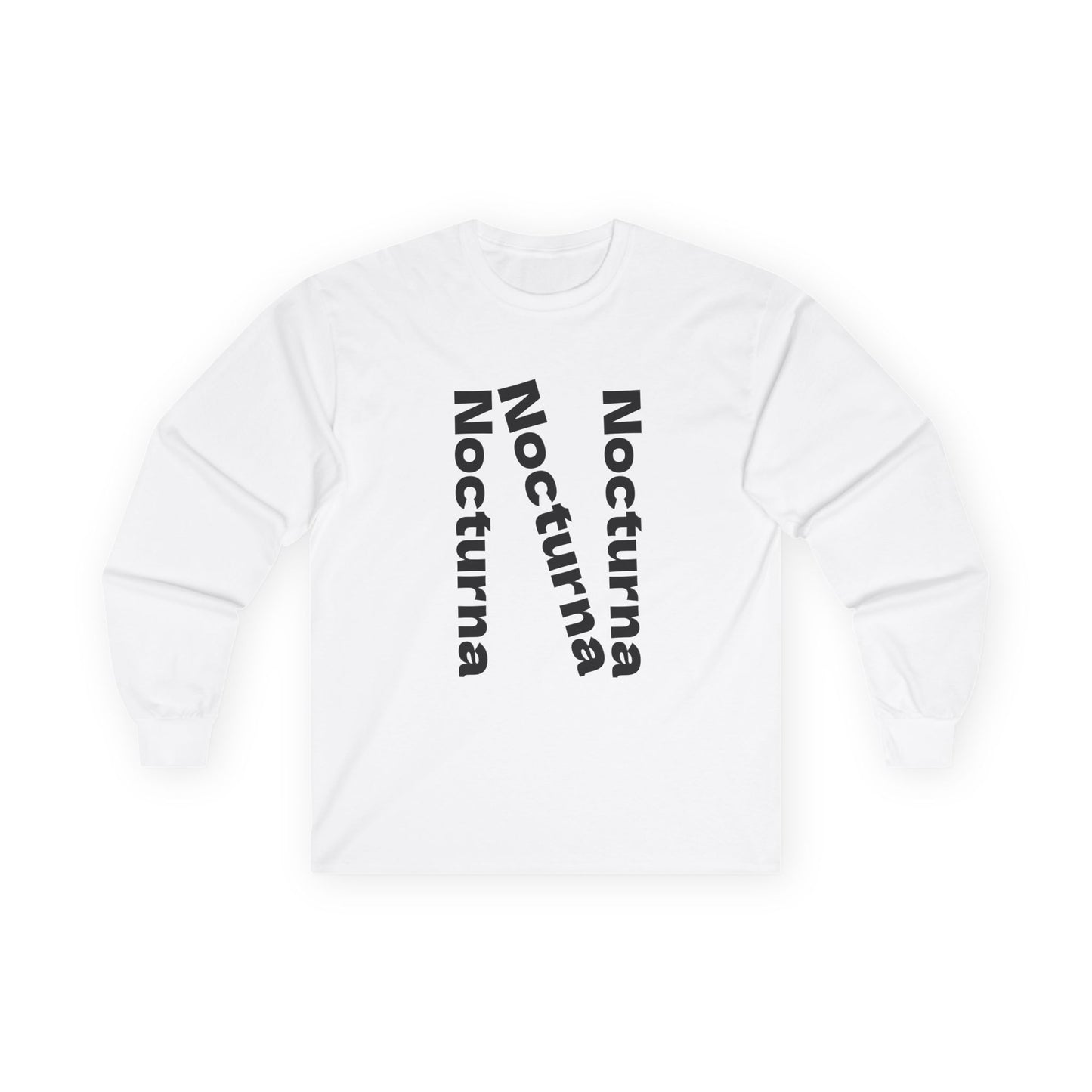 Nocturna Unisex Ultra Cotton Long Sleeve Tee - Stylish and Unique Graphic Tee for Night Lovers