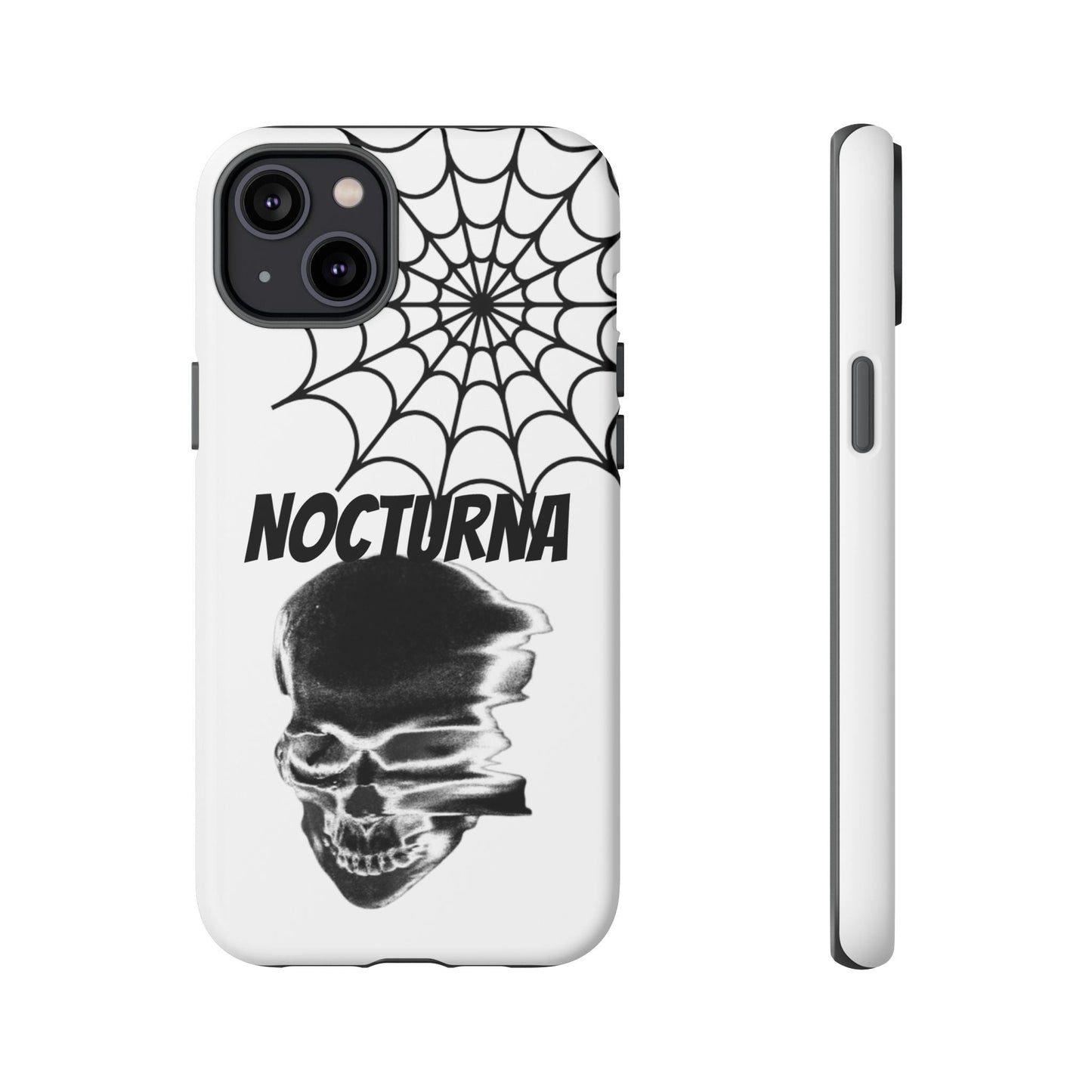 Nocturna Skull Phone Case - Tough & Edgy Design for Gothic Style