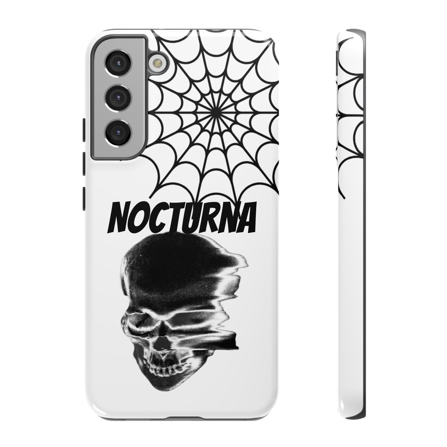 Nocturna Skull Phone Case - Tough & Edgy Design for Gothic Style