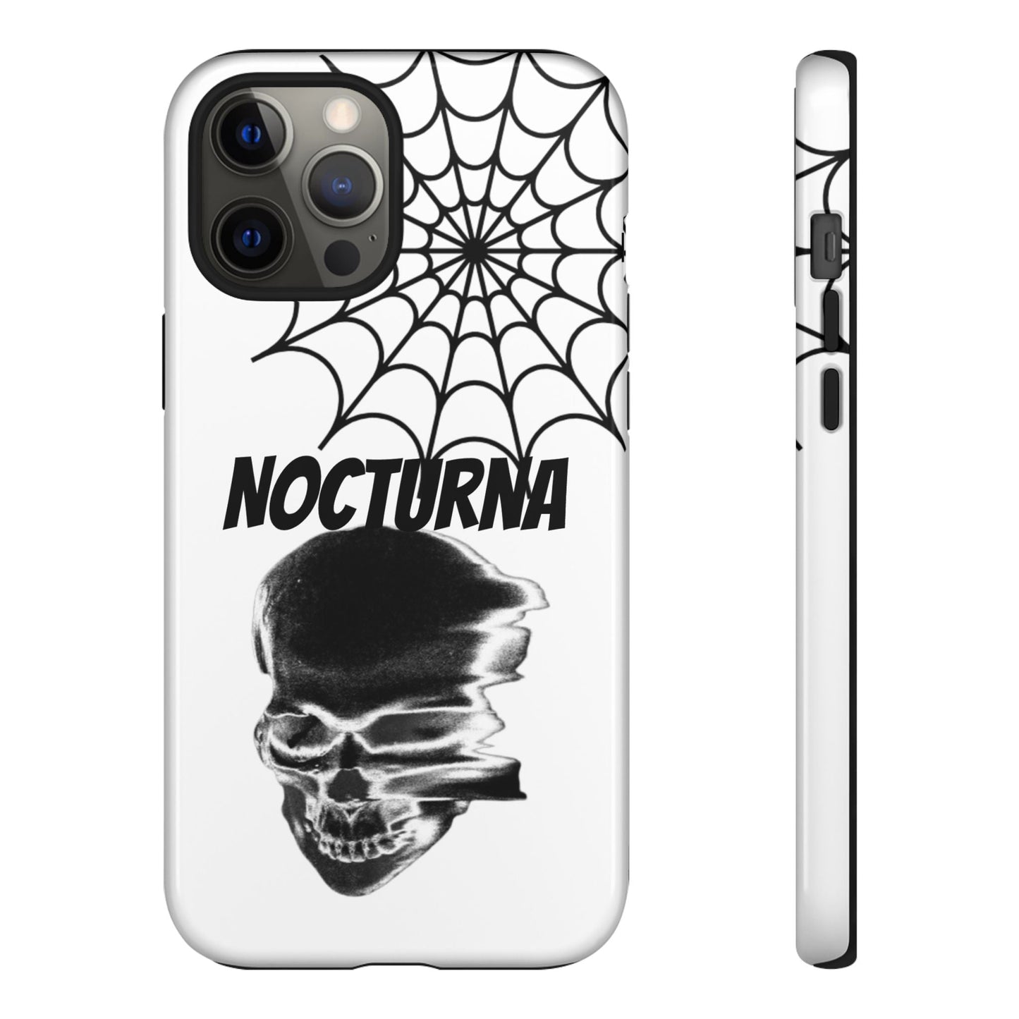 Nocturna Skull Phone Case - Tough & Edgy Design for Gothic Style