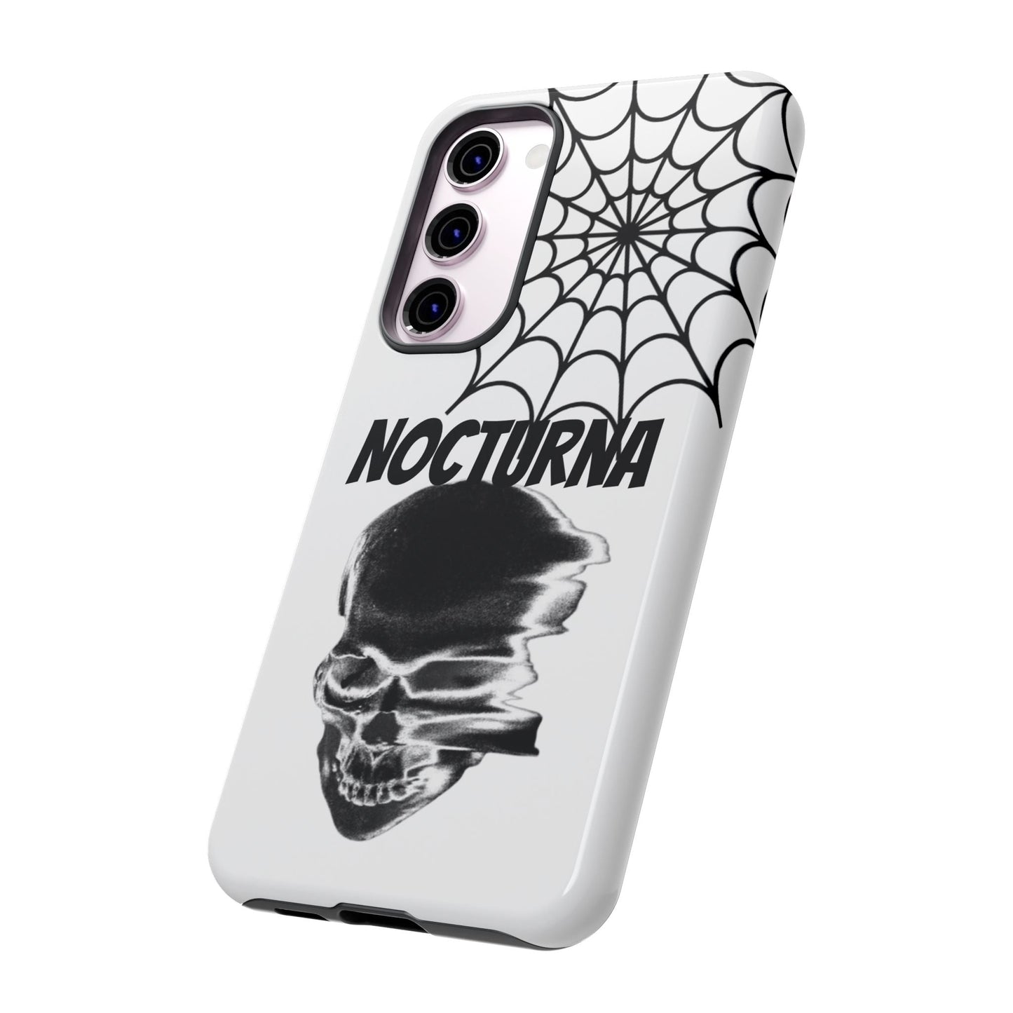 Nocturna Skull Phone Case - Tough & Edgy Design for Gothic Style