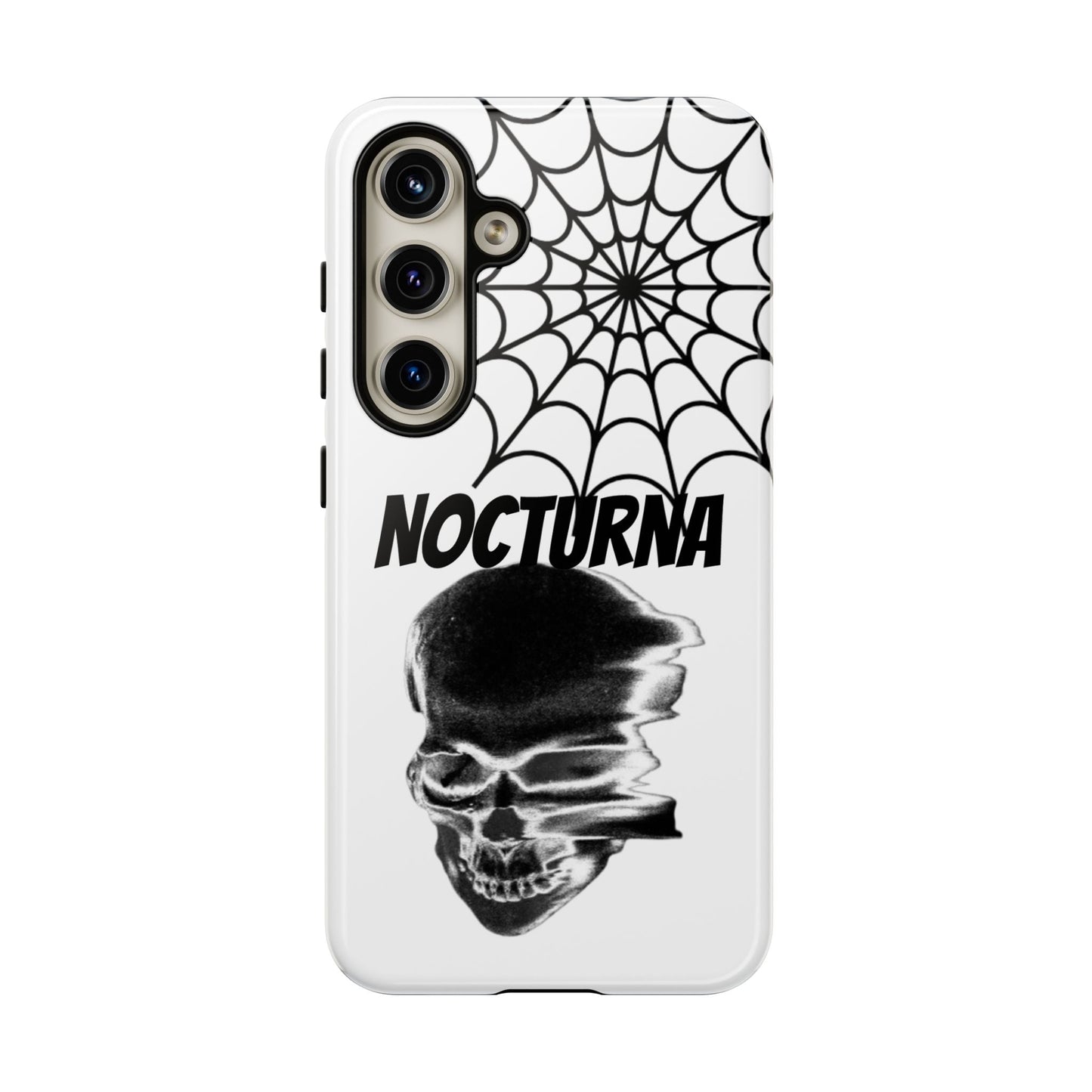 Nocturna Skull Phone Case - Tough & Edgy Design for Gothic Style