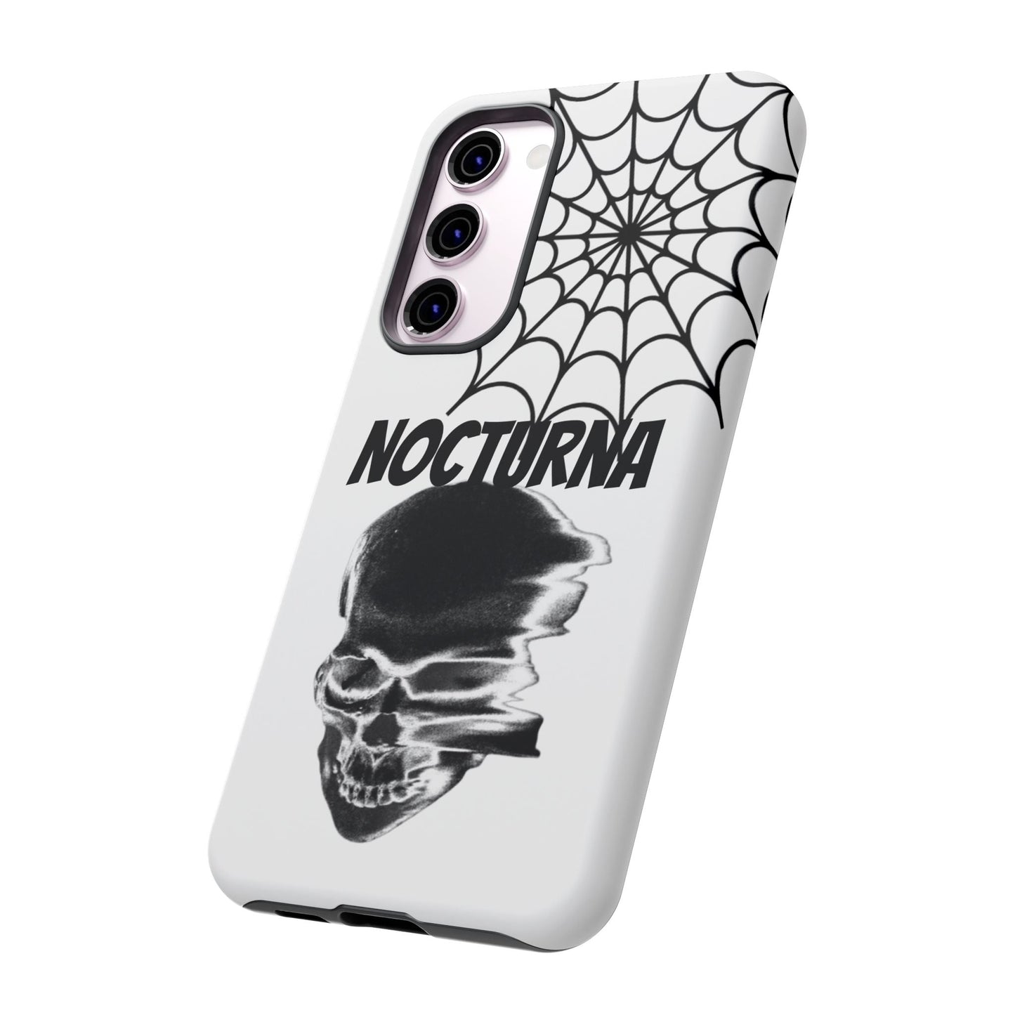 Nocturna Skull Phone Case - Tough & Edgy Design for Gothic Style