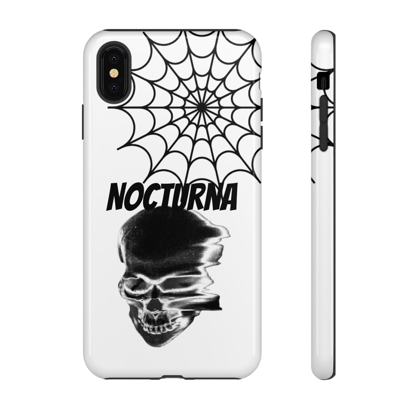 Nocturna Skull Phone Case - Tough & Edgy Design for Gothic Style
