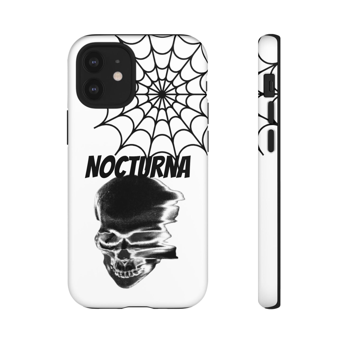 Nocturna Skull Phone Case - Tough & Edgy Design for Gothic Style
