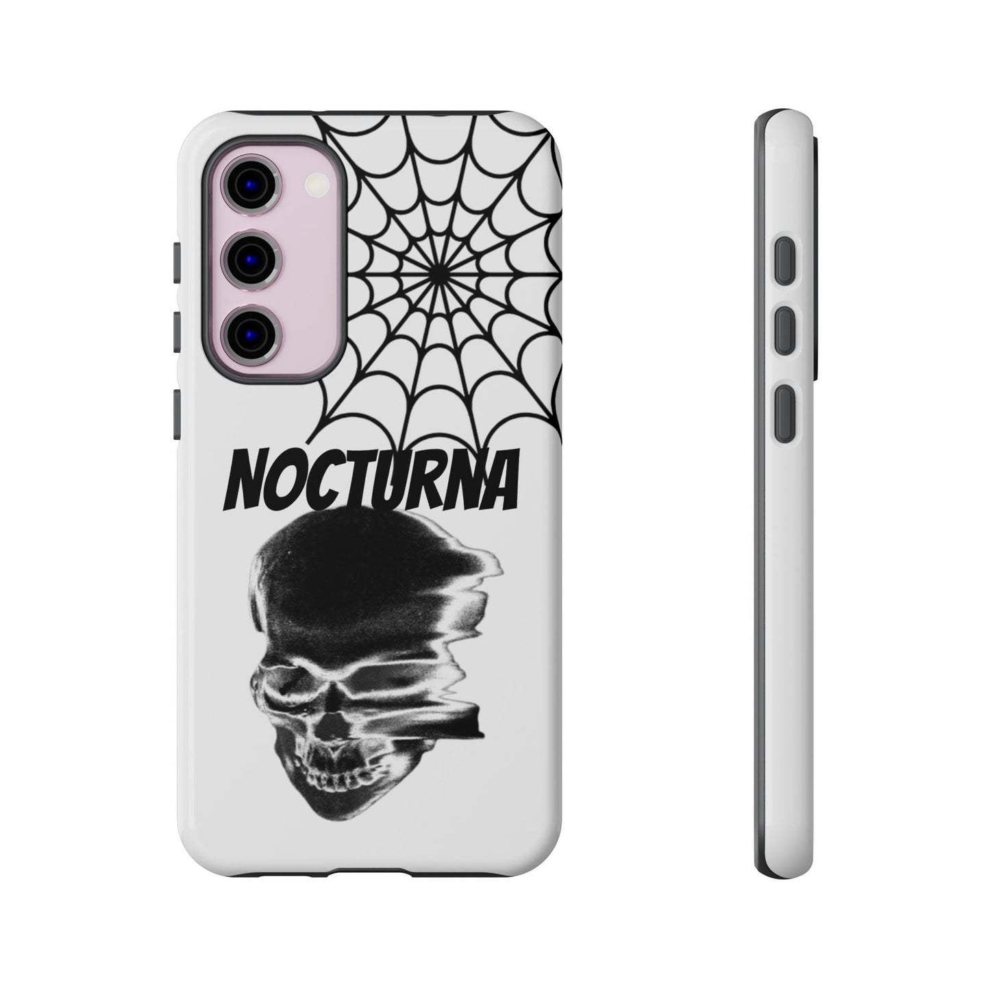 Nocturna Skull Phone Case - Tough & Edgy Design for Gothic Style