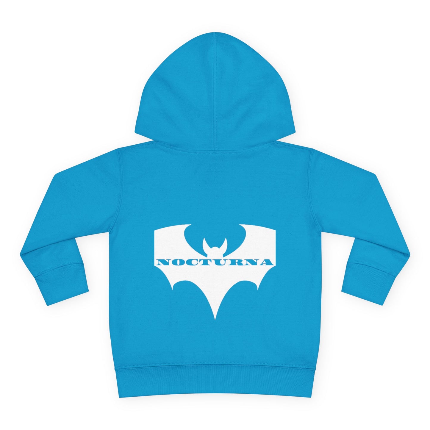 Nocturna Toddler Pullover Fleece Hoodie - Cozy Bat Themed Kids Wear