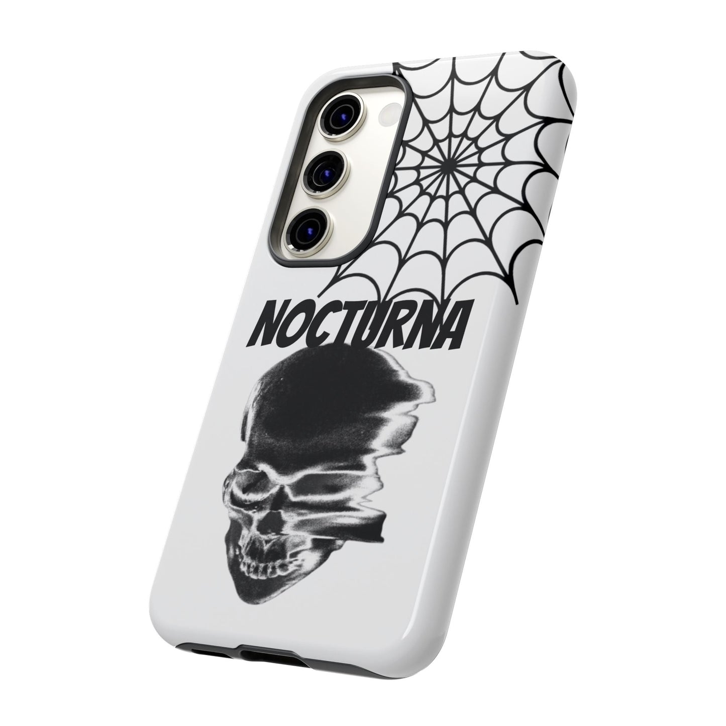 Nocturna Skull Phone Case - Tough & Edgy Design for Gothic Style