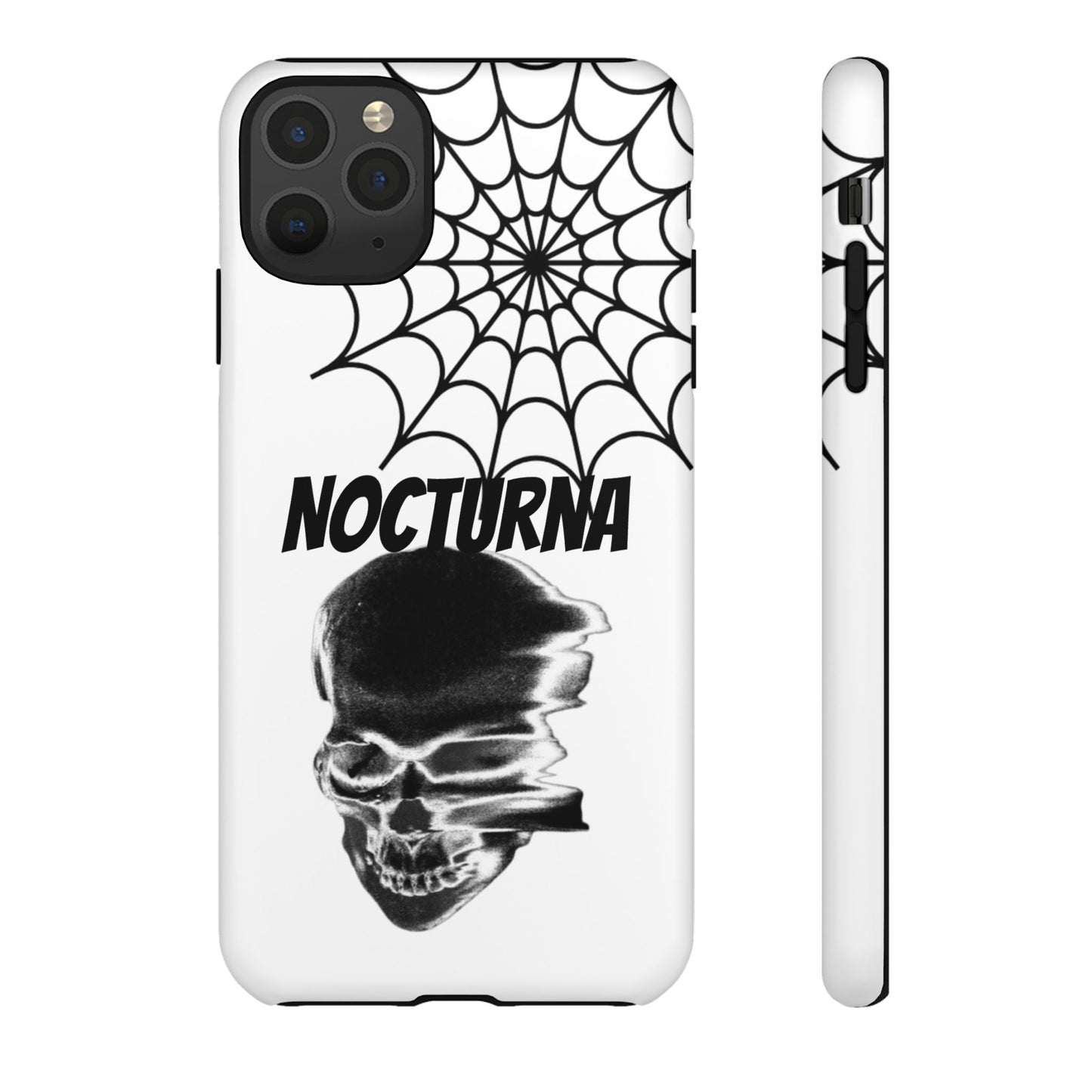 Nocturna Skull Phone Case - Tough & Edgy Design for Gothic Style