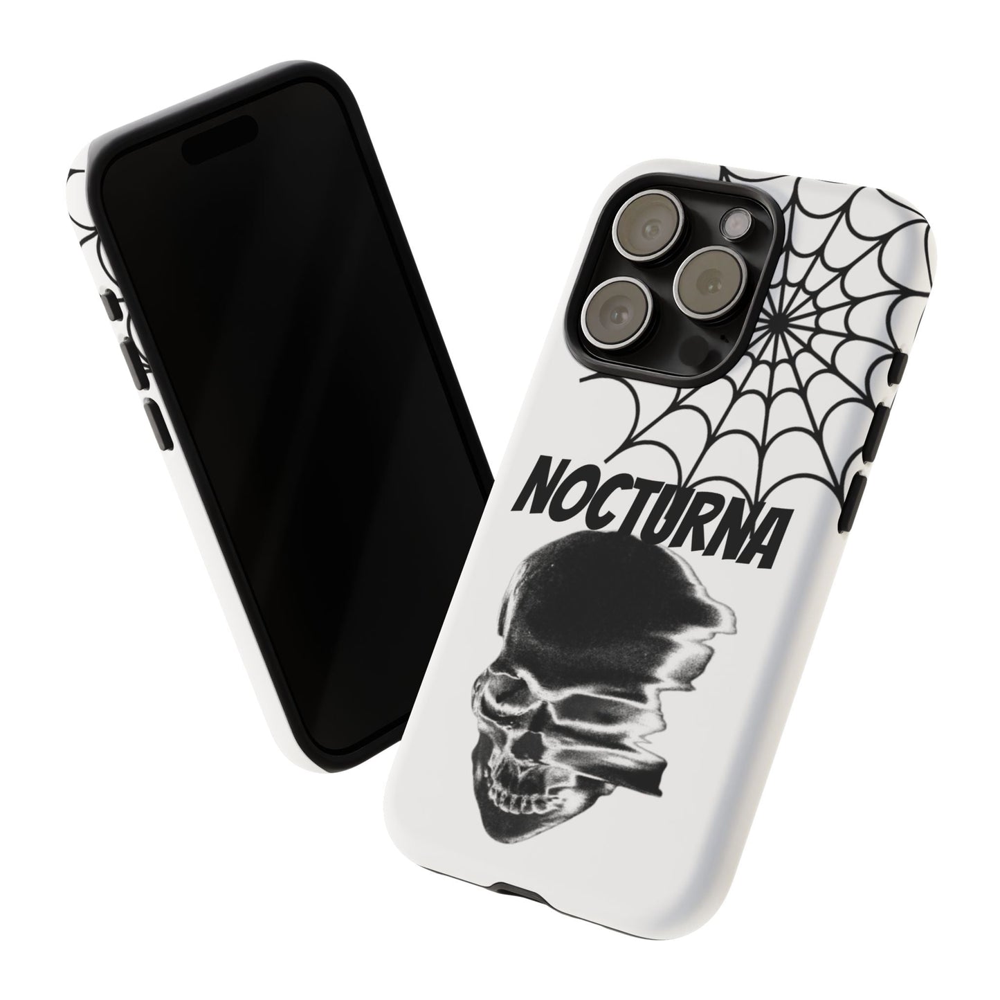Nocturna Skull Phone Case - Tough & Edgy Design for Gothic Style