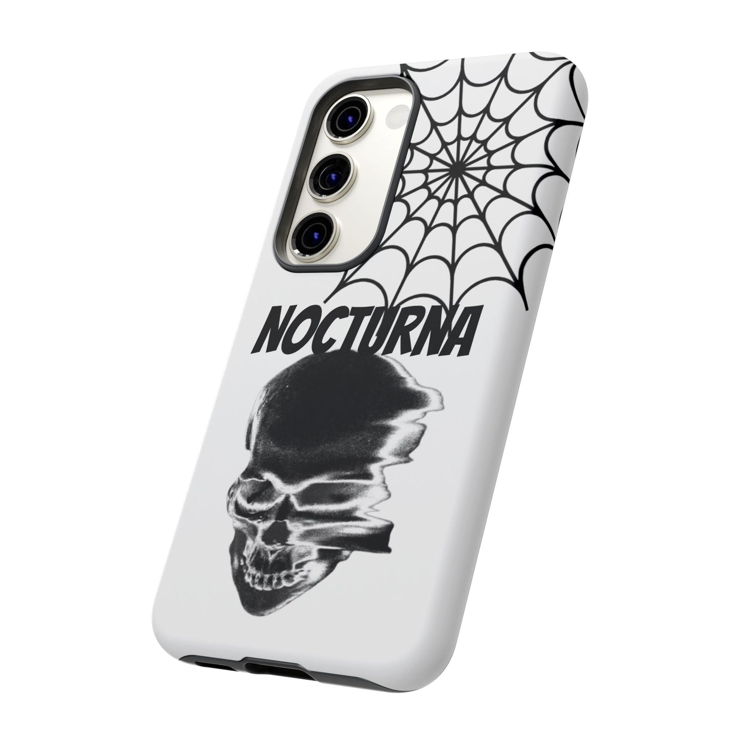 Nocturna Skull Phone Case - Tough & Edgy Design for Gothic Style