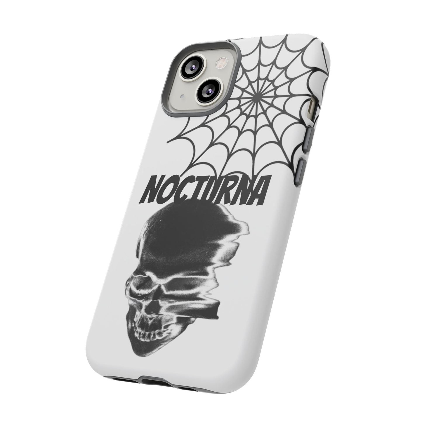 Nocturna Skull Phone Case - Tough & Edgy Design for Gothic Style