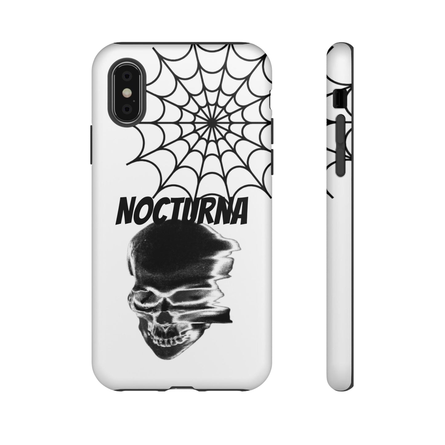 Nocturna Skull Phone Case - Tough & Edgy Design for Gothic Style