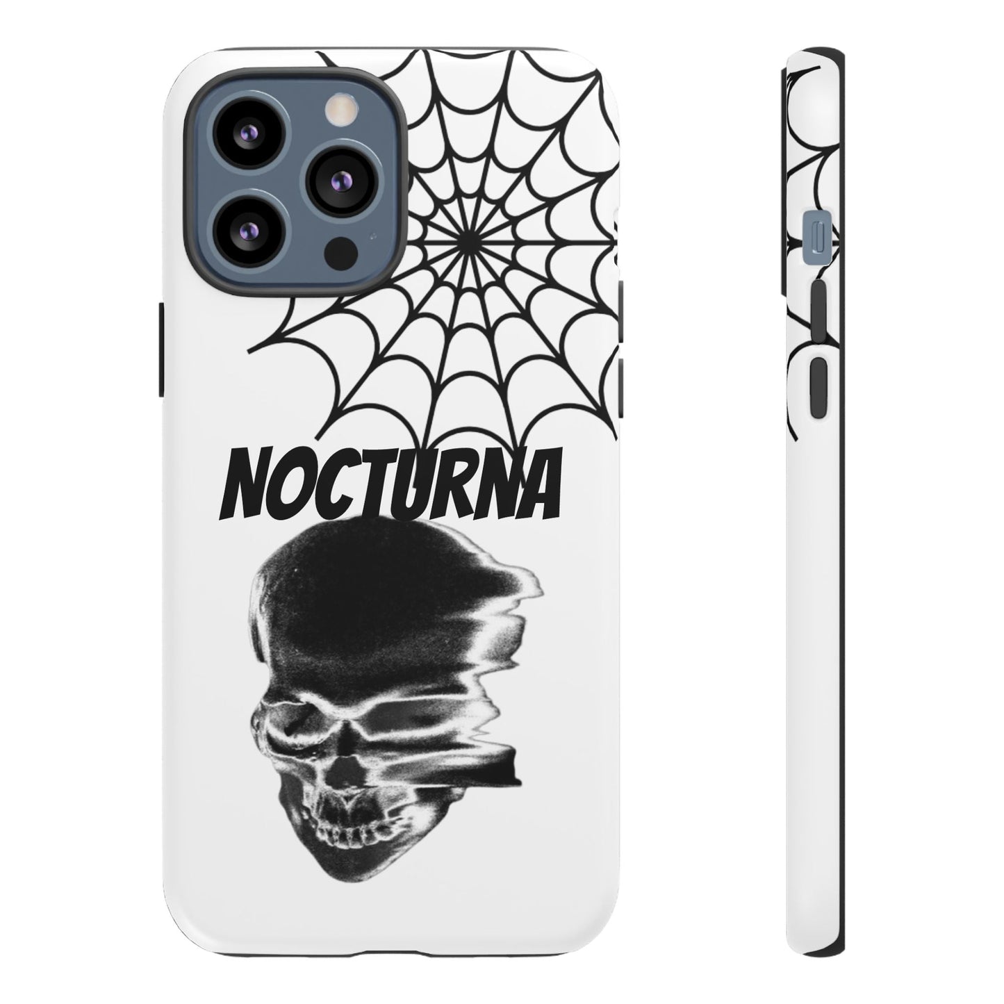 Nocturna Skull Phone Case - Tough & Edgy Design for Gothic Style