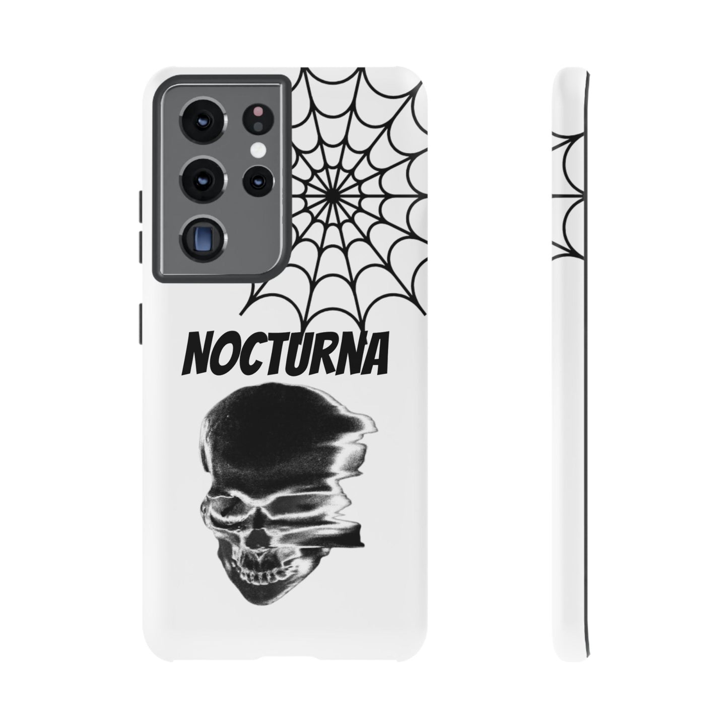Nocturna Skull Phone Case - Tough & Edgy Design for Gothic Style