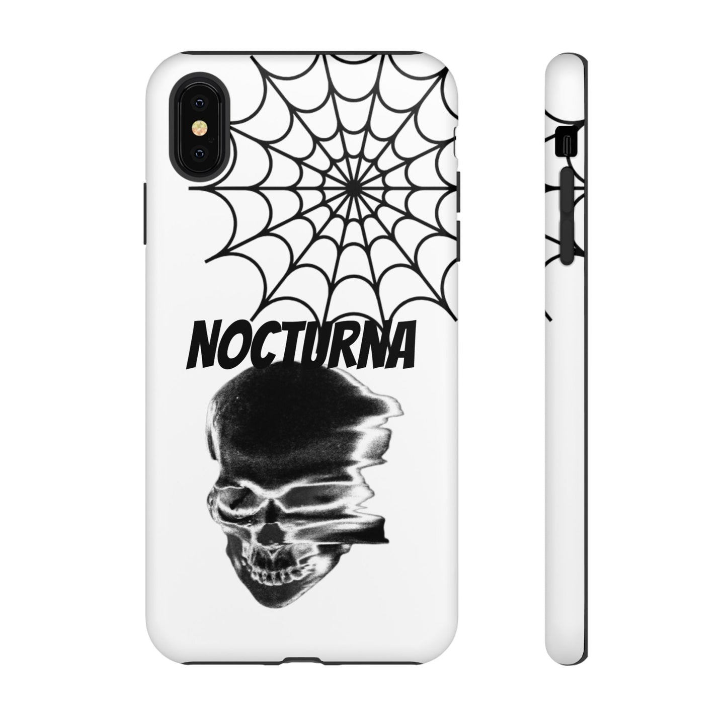 Nocturna Skull Phone Case - Tough & Edgy Design for Gothic Style