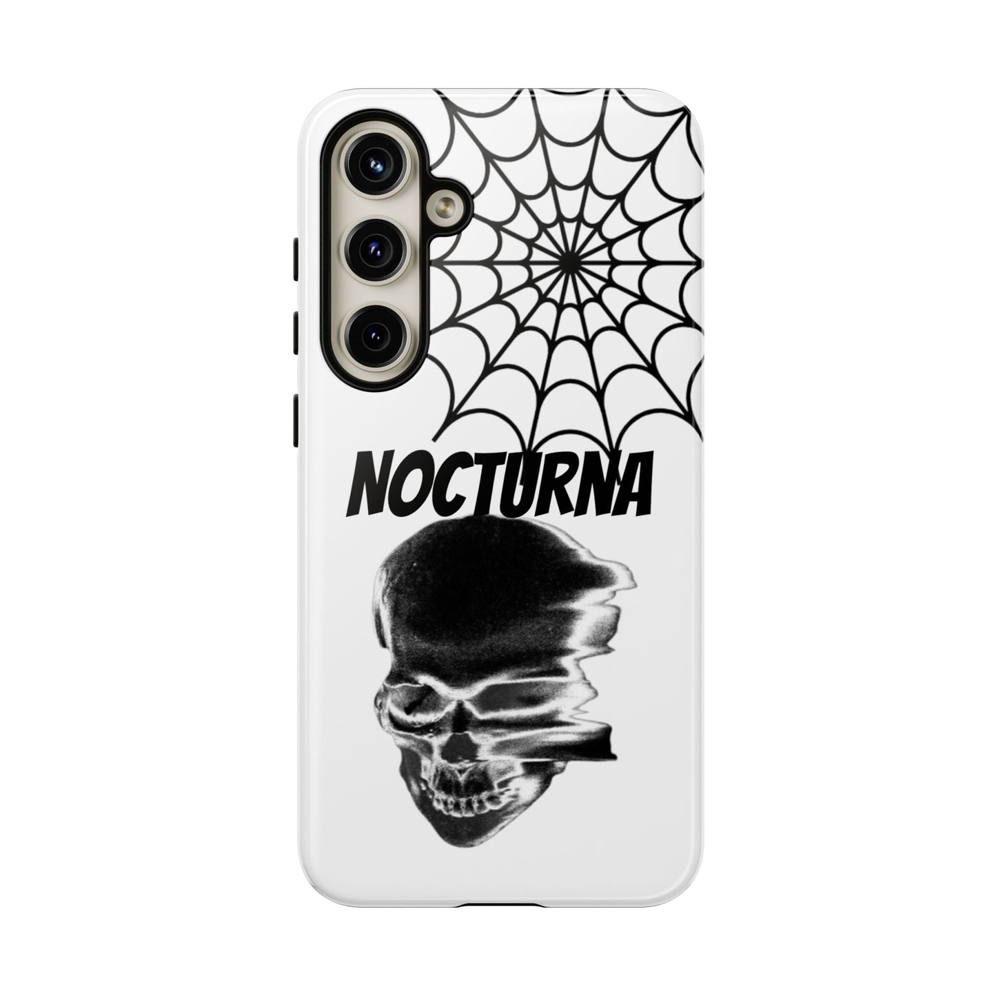 Nocturna Skull Phone Case - Tough & Edgy Design for Gothic Style