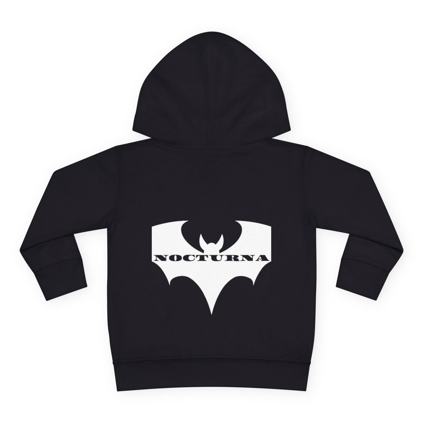 Nocturna Toddler Pullover Fleece Hoodie - Cozy Bat Themed Kids Wear