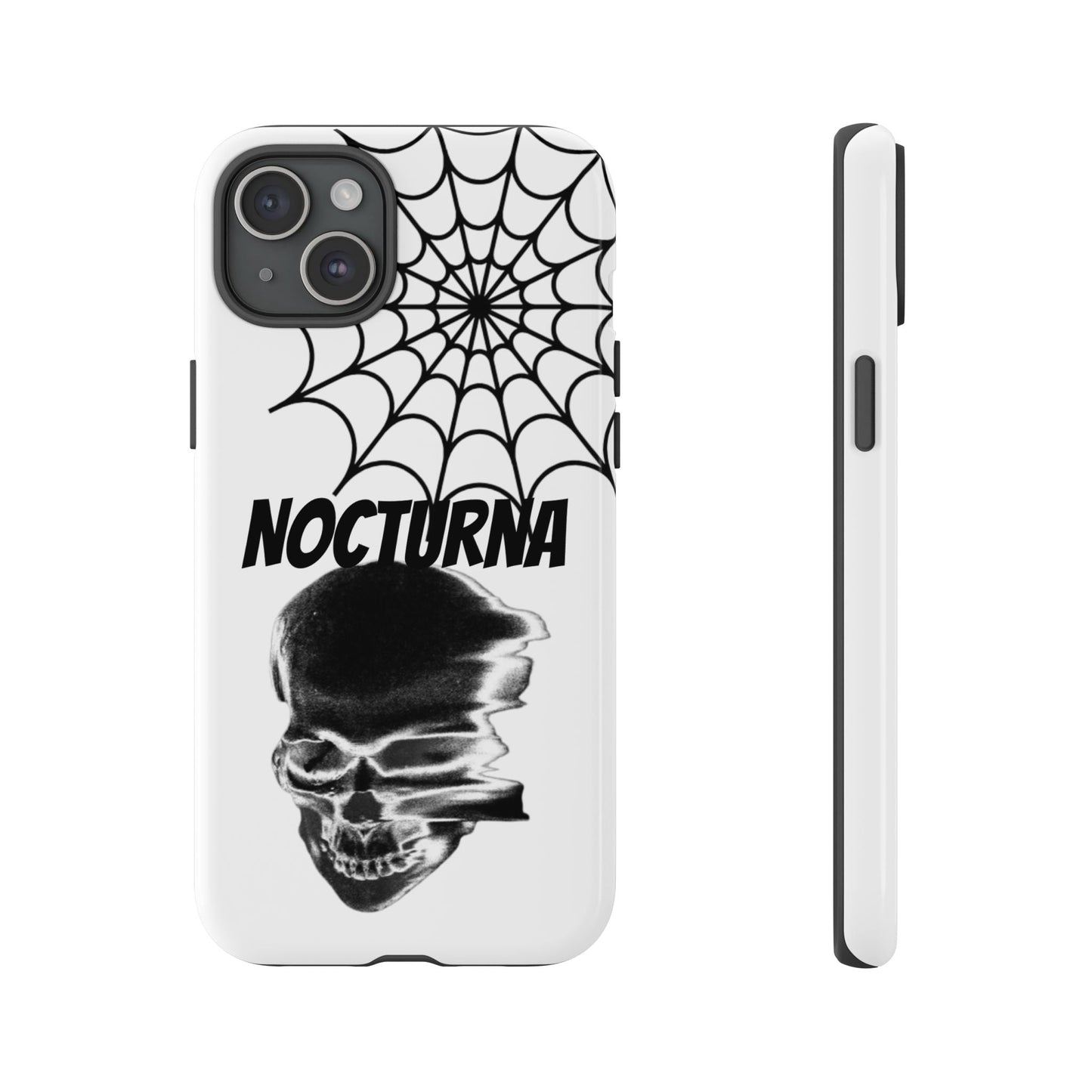 Nocturna Skull Phone Case - Tough & Edgy Design for Gothic Style