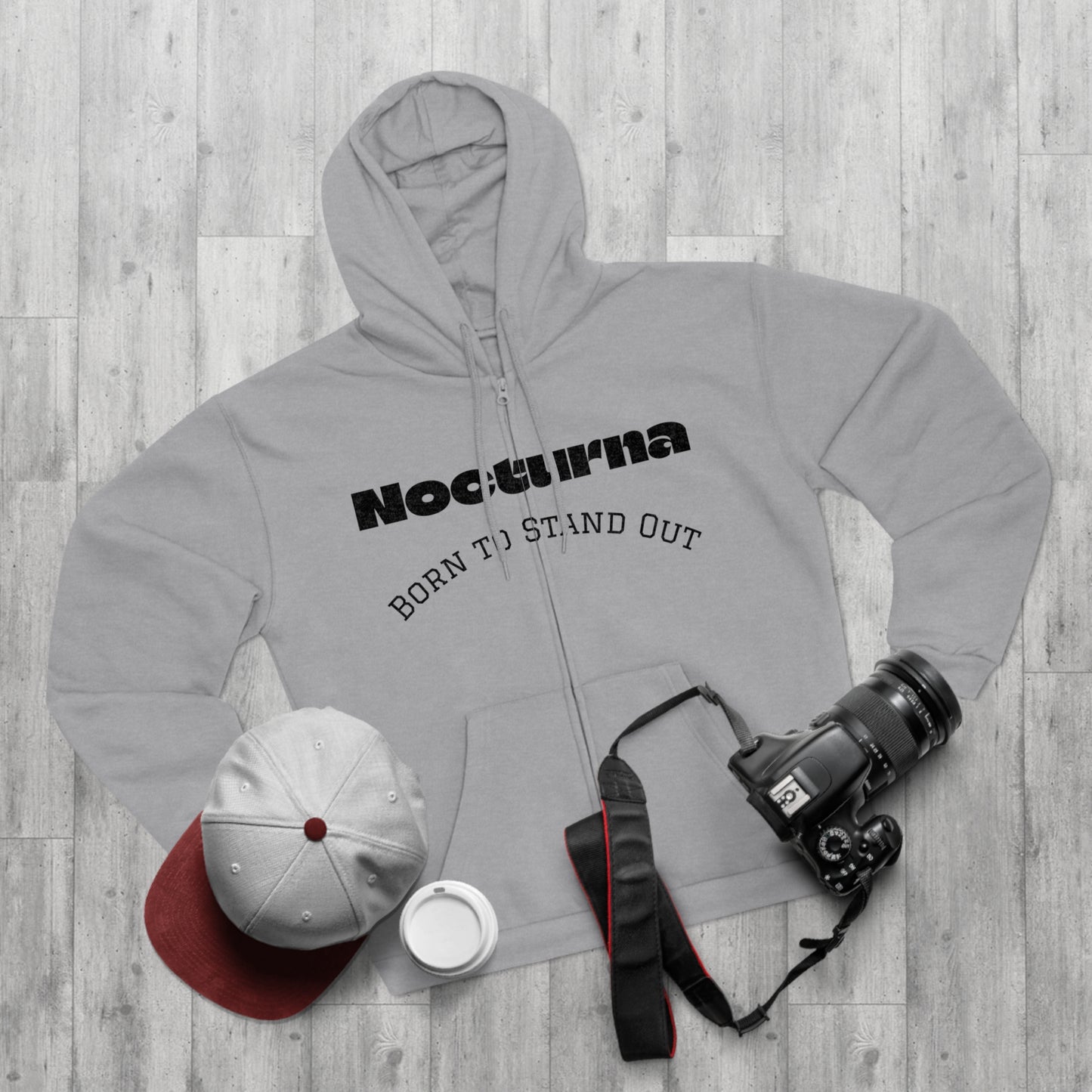 Nocturna Bat Zip Hoodie, Unisex Casual Wear, Halloween Theme, Edgy Gift for Teens, Cozy Outdoor Apparel