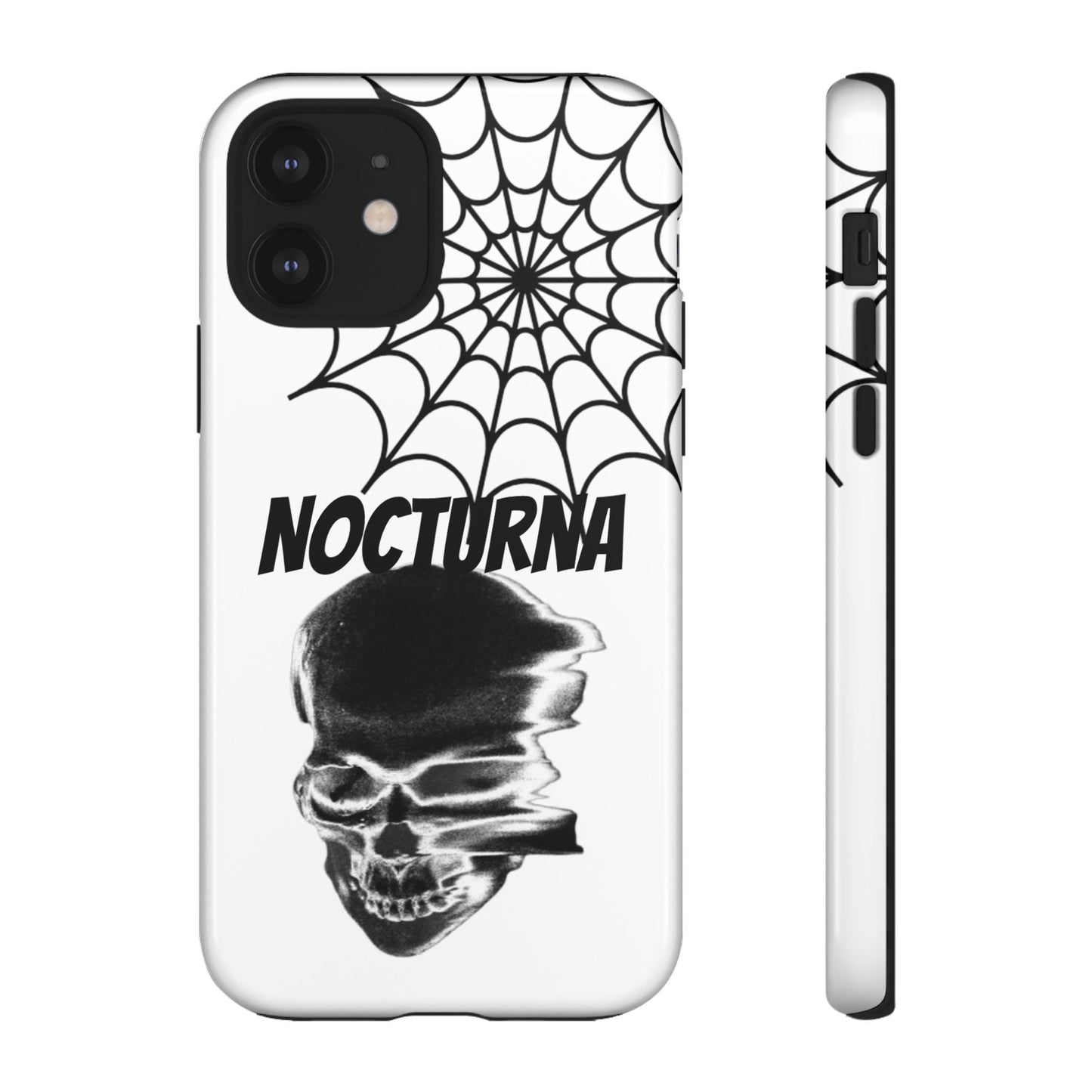 Nocturna Skull Phone Case - Tough & Edgy Design for Gothic Style