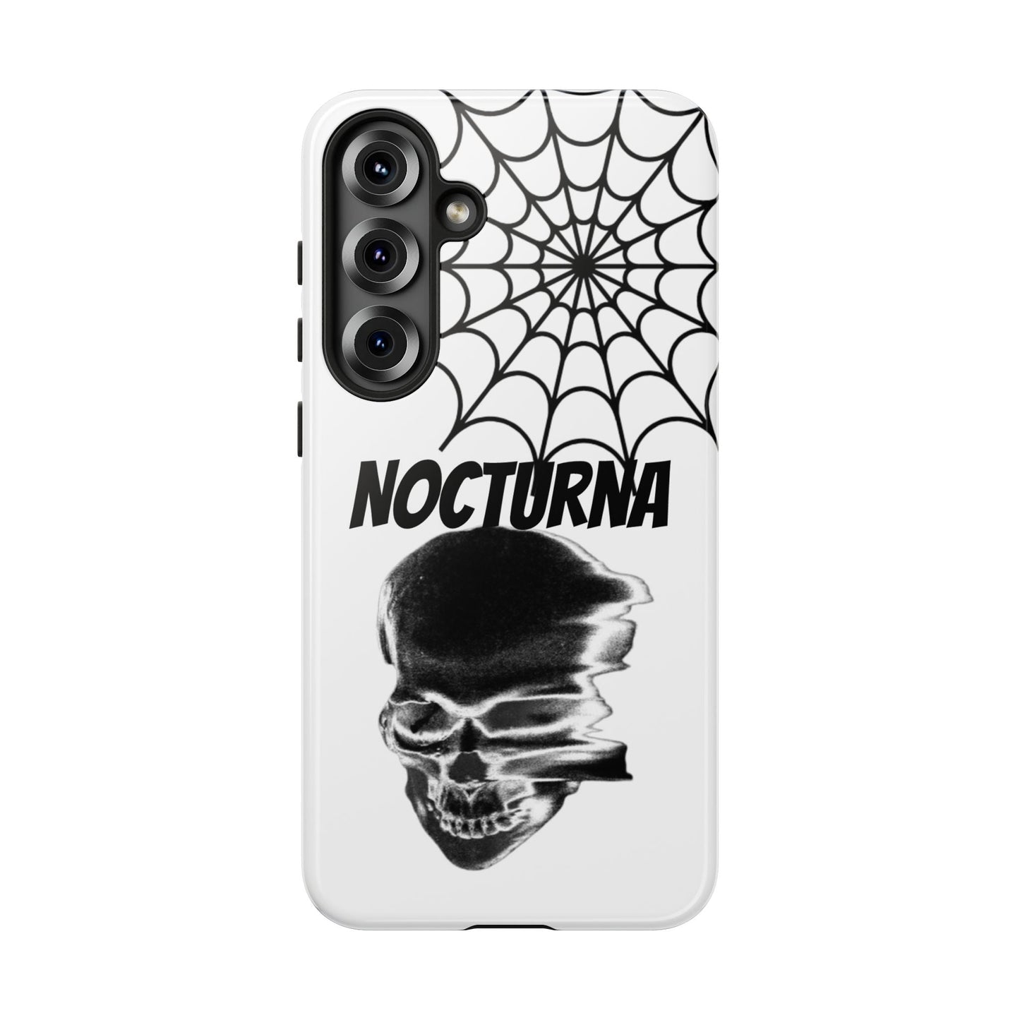 Nocturna Skull Phone Case - Tough & Edgy Design for Gothic Style