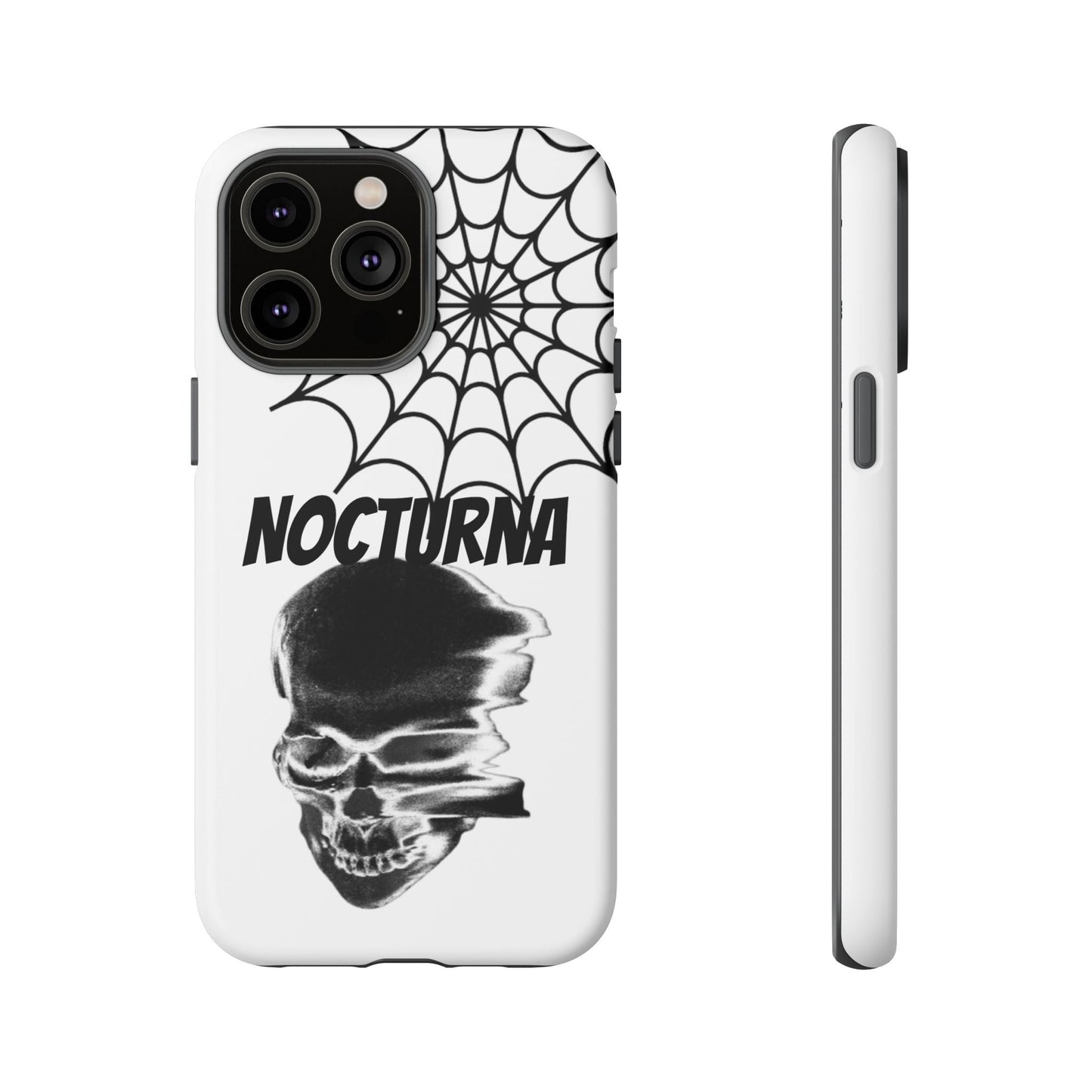 Nocturna Skull Phone Case - Tough & Edgy Design for Gothic Style