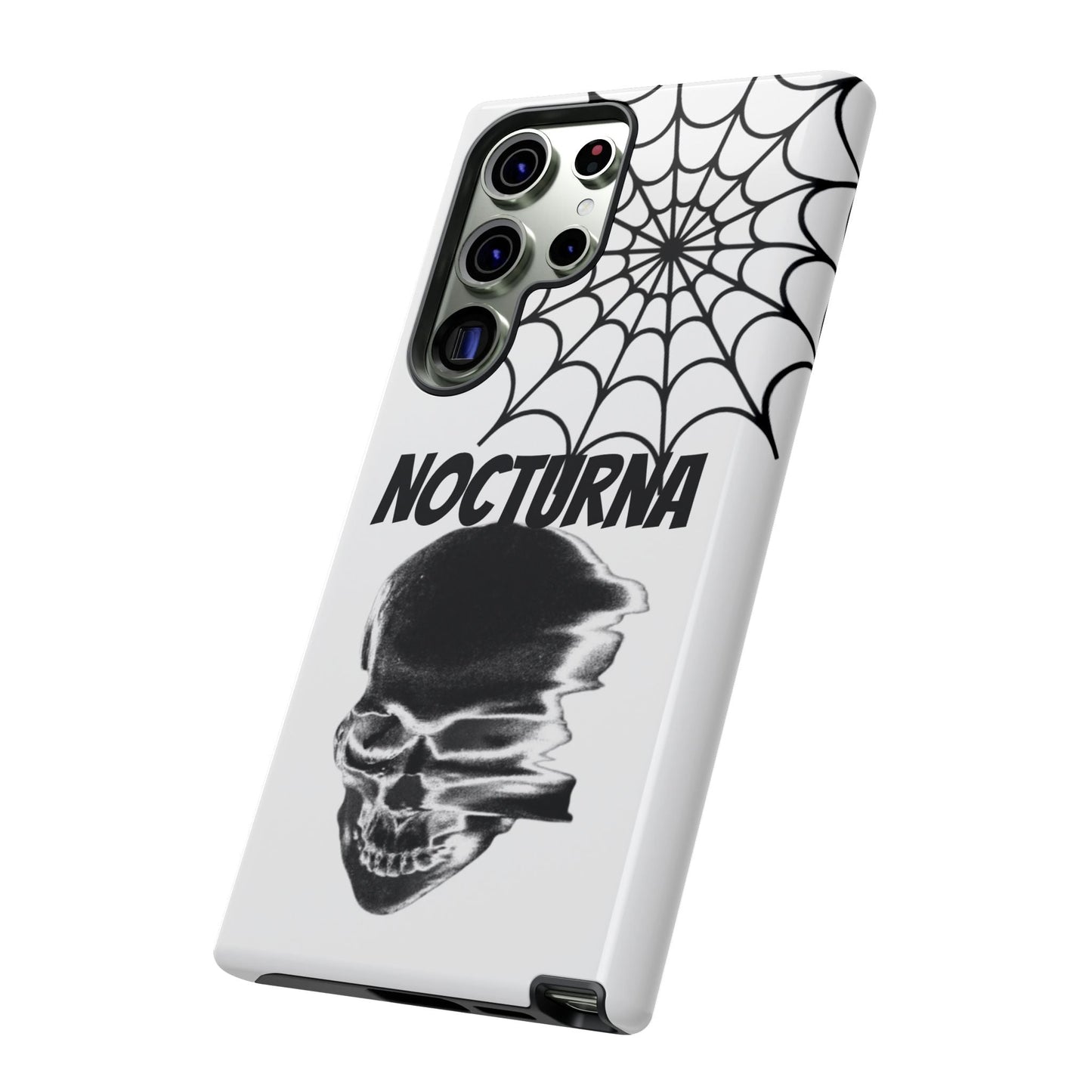 Nocturna Skull Phone Case - Tough & Edgy Design for Gothic Style