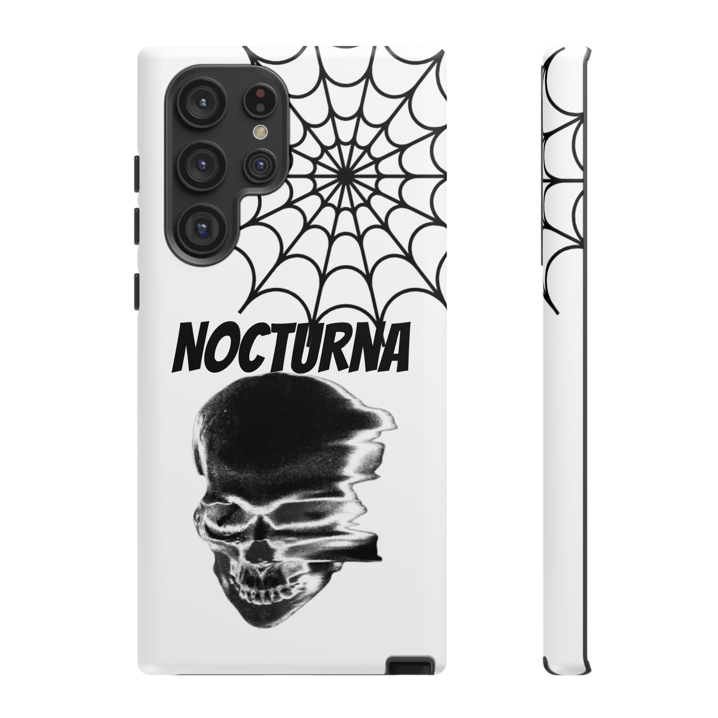 Nocturna Skull Phone Case - Tough & Edgy Design for Gothic Style