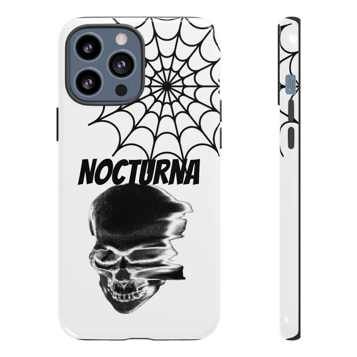 Nocturna Skull Phone Case - Tough & Edgy Design for Gothic Style