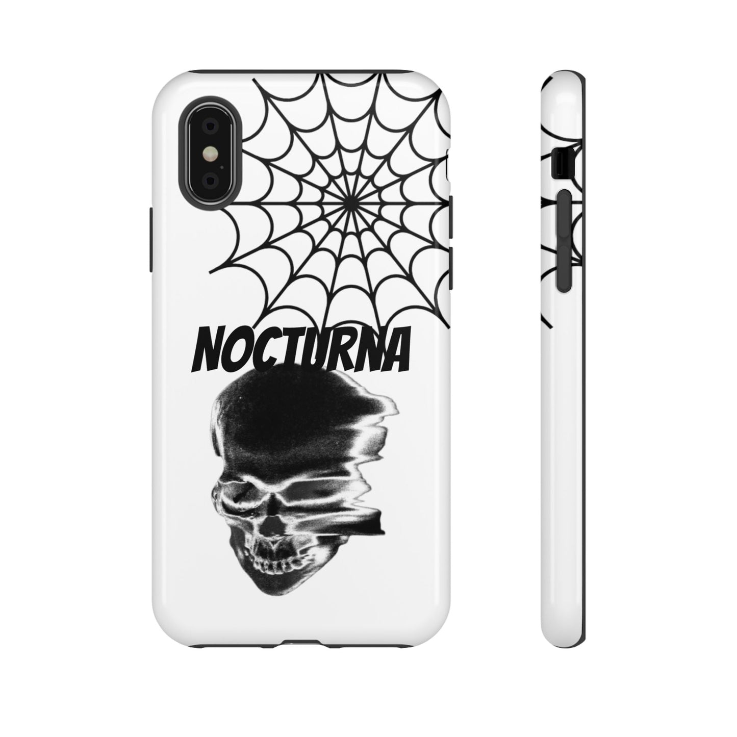 Nocturna Skull Phone Case - Tough & Edgy Design for Gothic Style