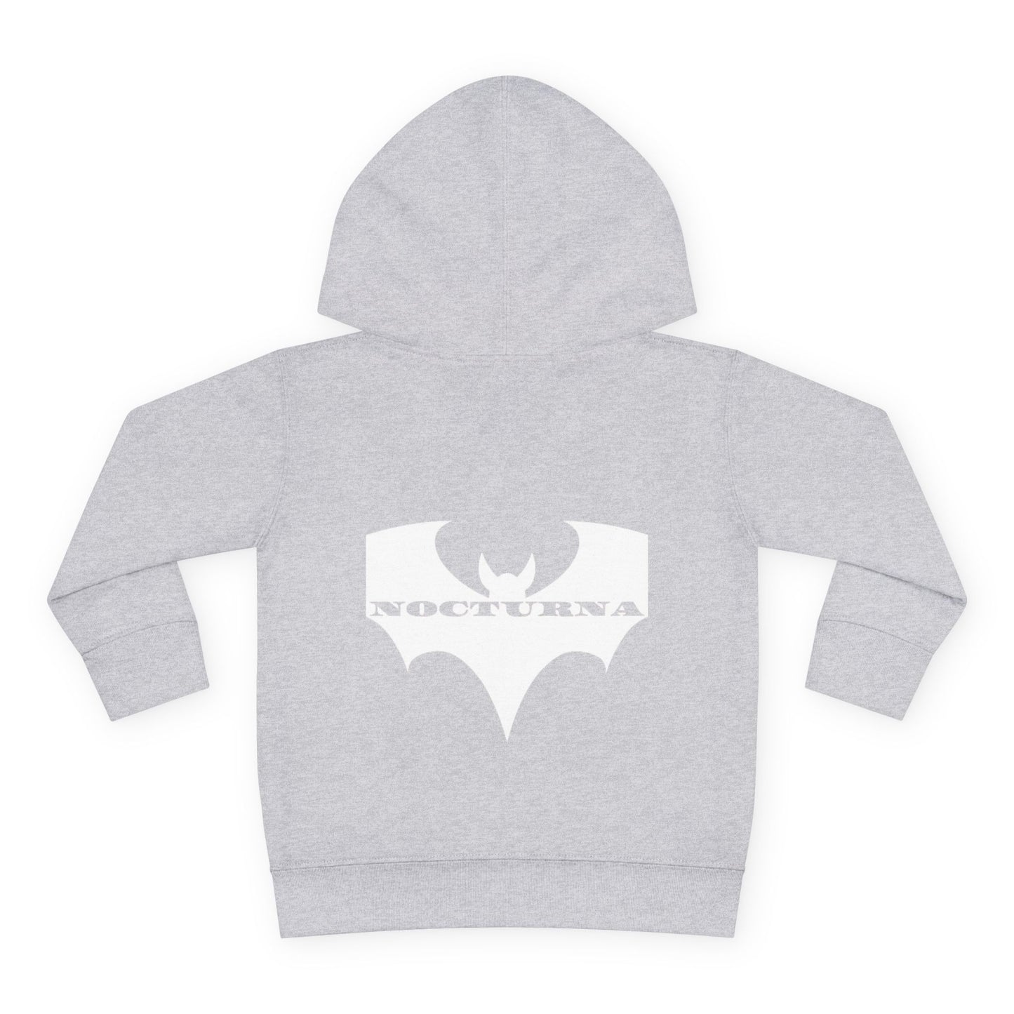Nocturna Toddler Pullover Fleece Hoodie - Cozy Bat Themed Kids Wear