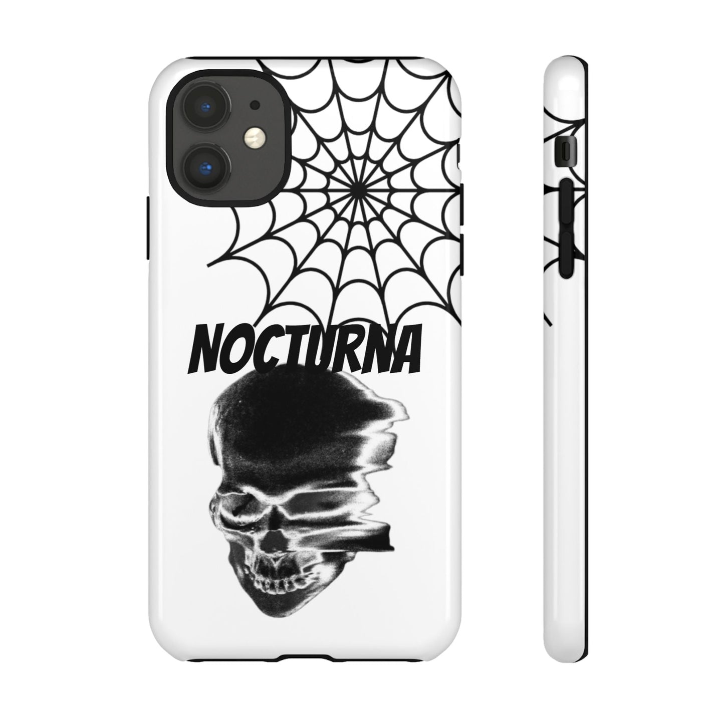 Nocturna Skull Phone Case - Tough & Edgy Design for Gothic Style