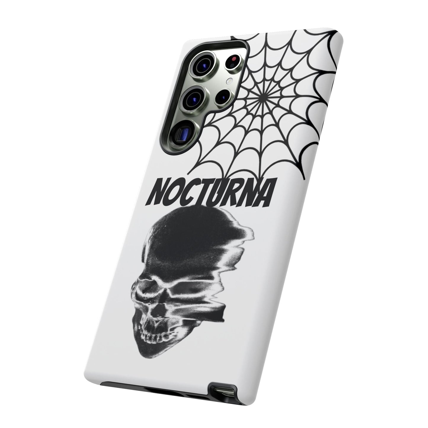 Nocturna Skull Phone Case - Tough & Edgy Design for Gothic Style