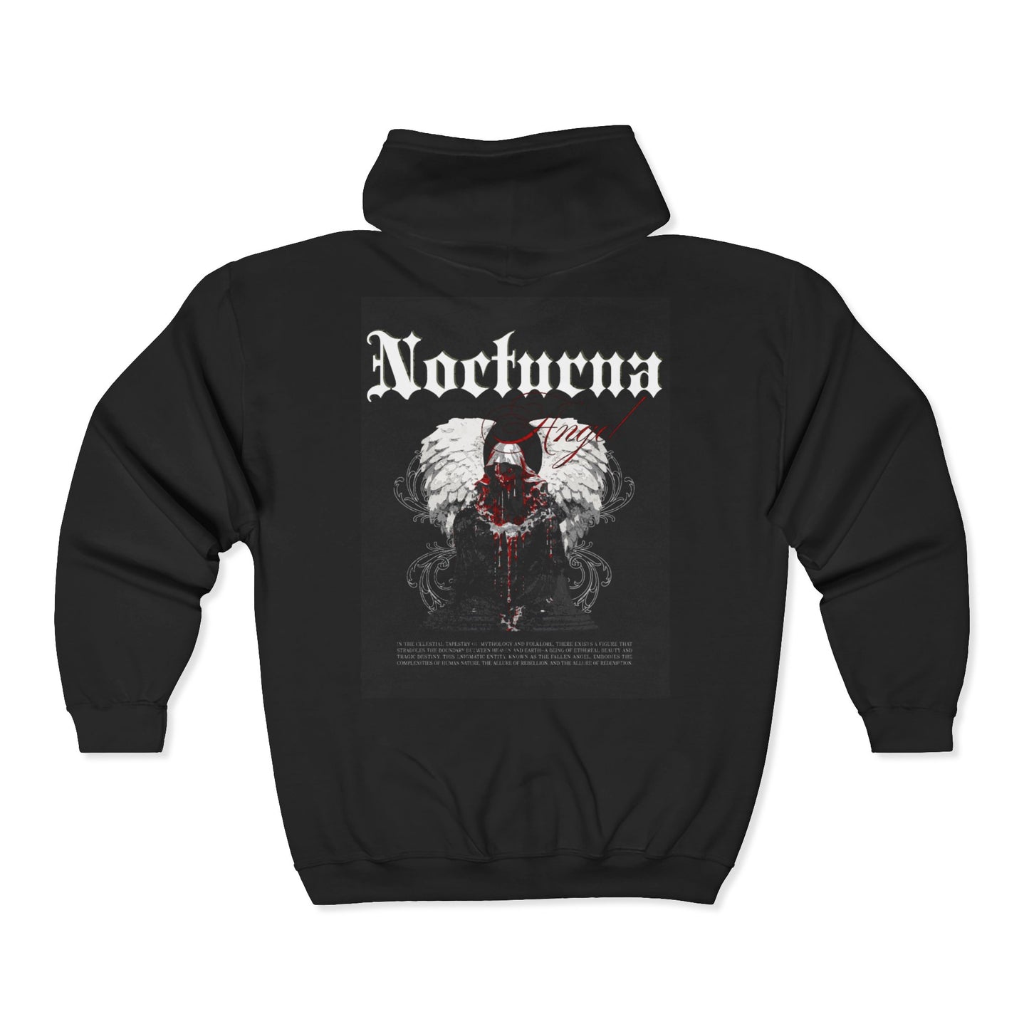 Nocturna Unisex Zip-Up Angel