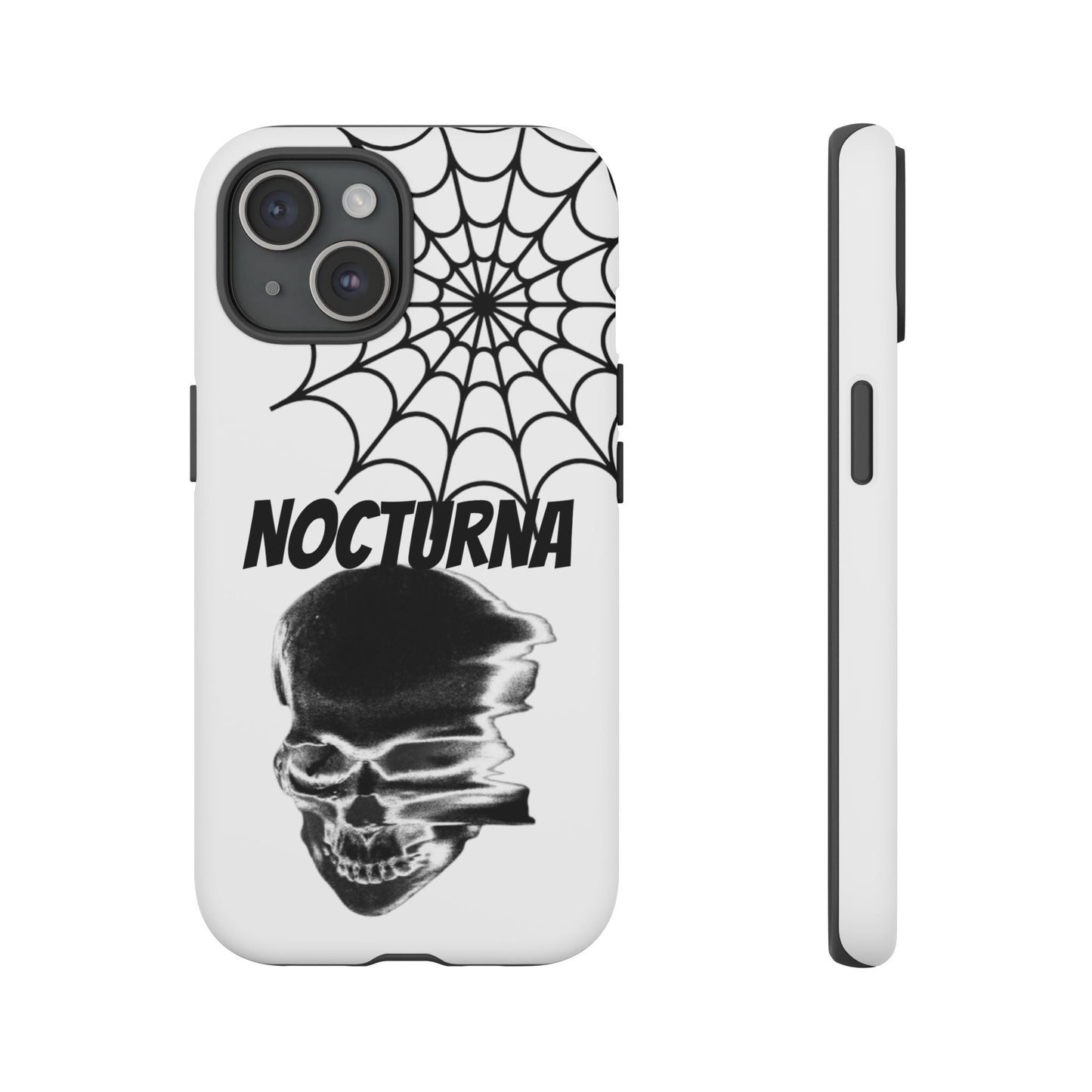 Nocturna Skull Phone Case - Tough & Edgy Design for Gothic Style