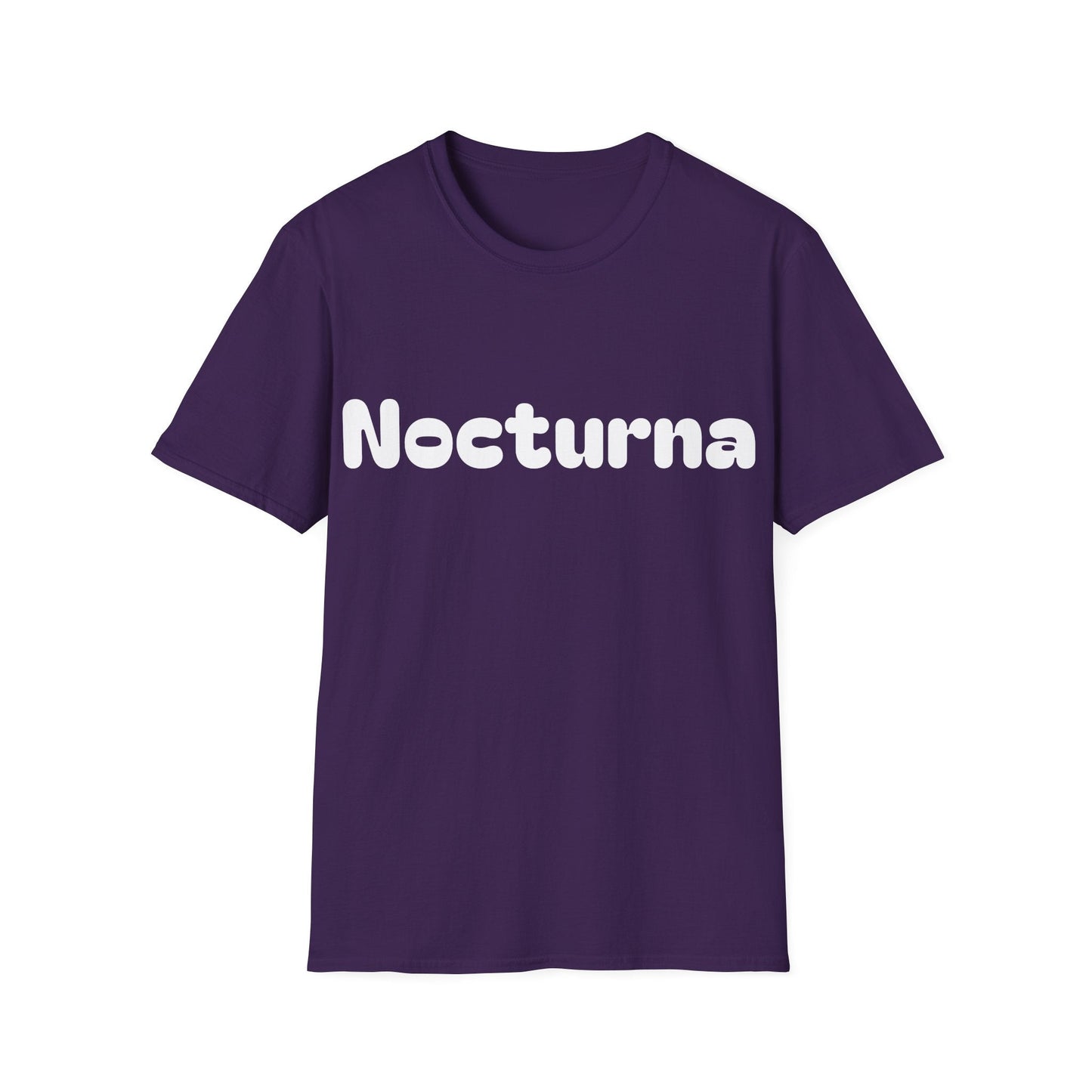 Nocturna Unisex Softstyle T-Shirt - Perfect for Fans of Nighttime