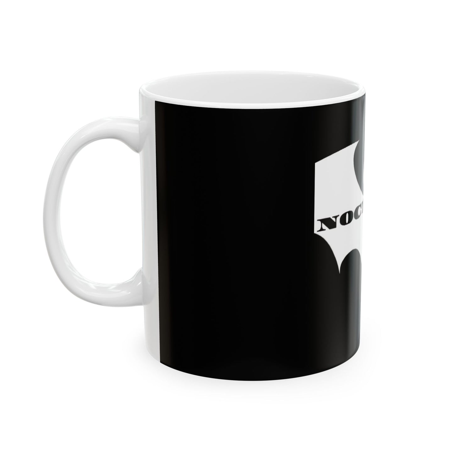 Nocturna Batman-Inspired Ceramic Mug - 11oz & 15oz - Perfect Gift for Comic Fans